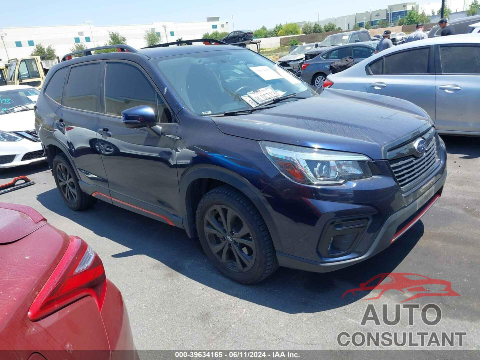 SUBARU FORESTER 2019 - JF2SKAPC7KH566767