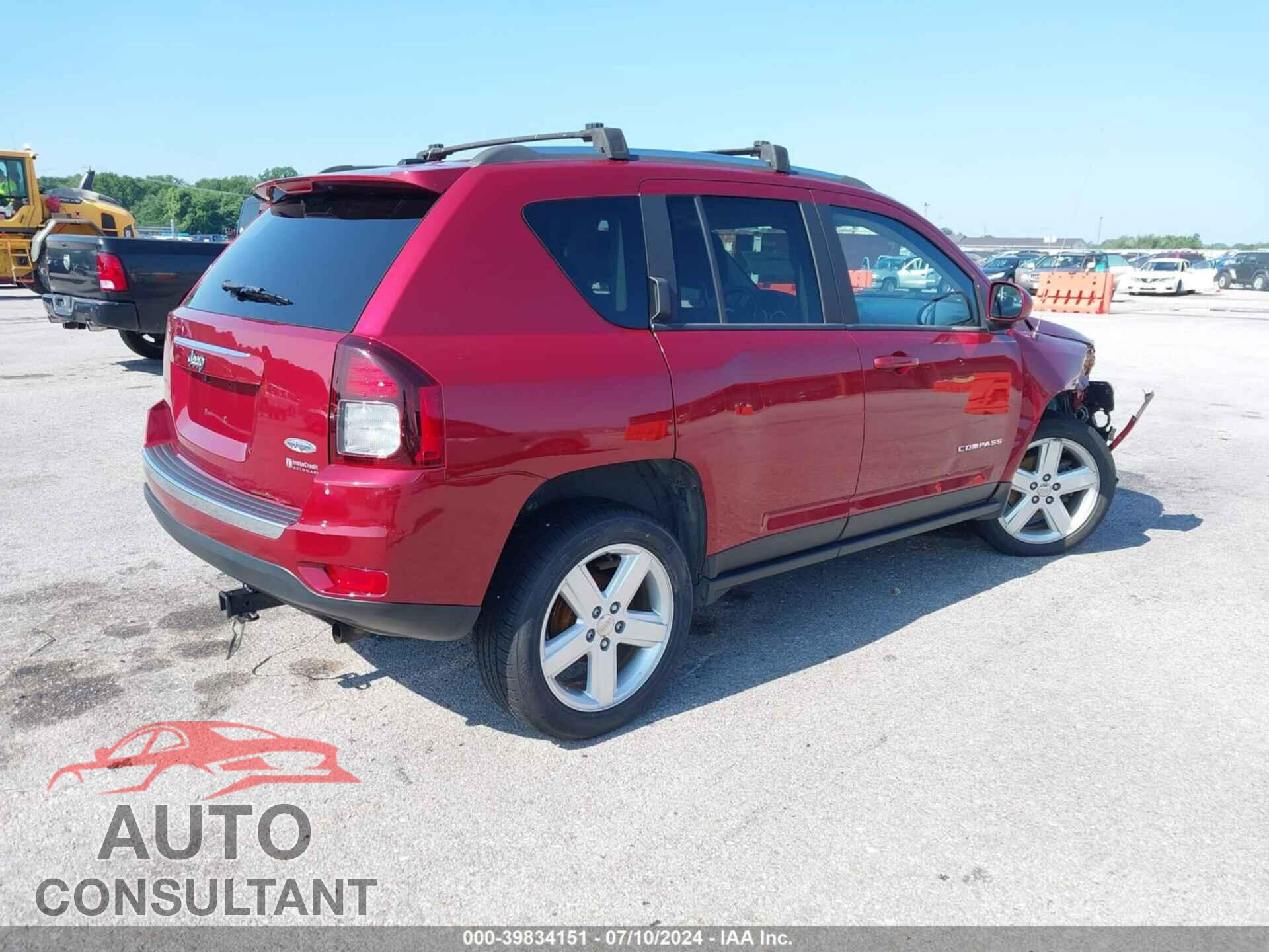 JEEP COMPASS 2014 - 1C4NJCEA2ED681946