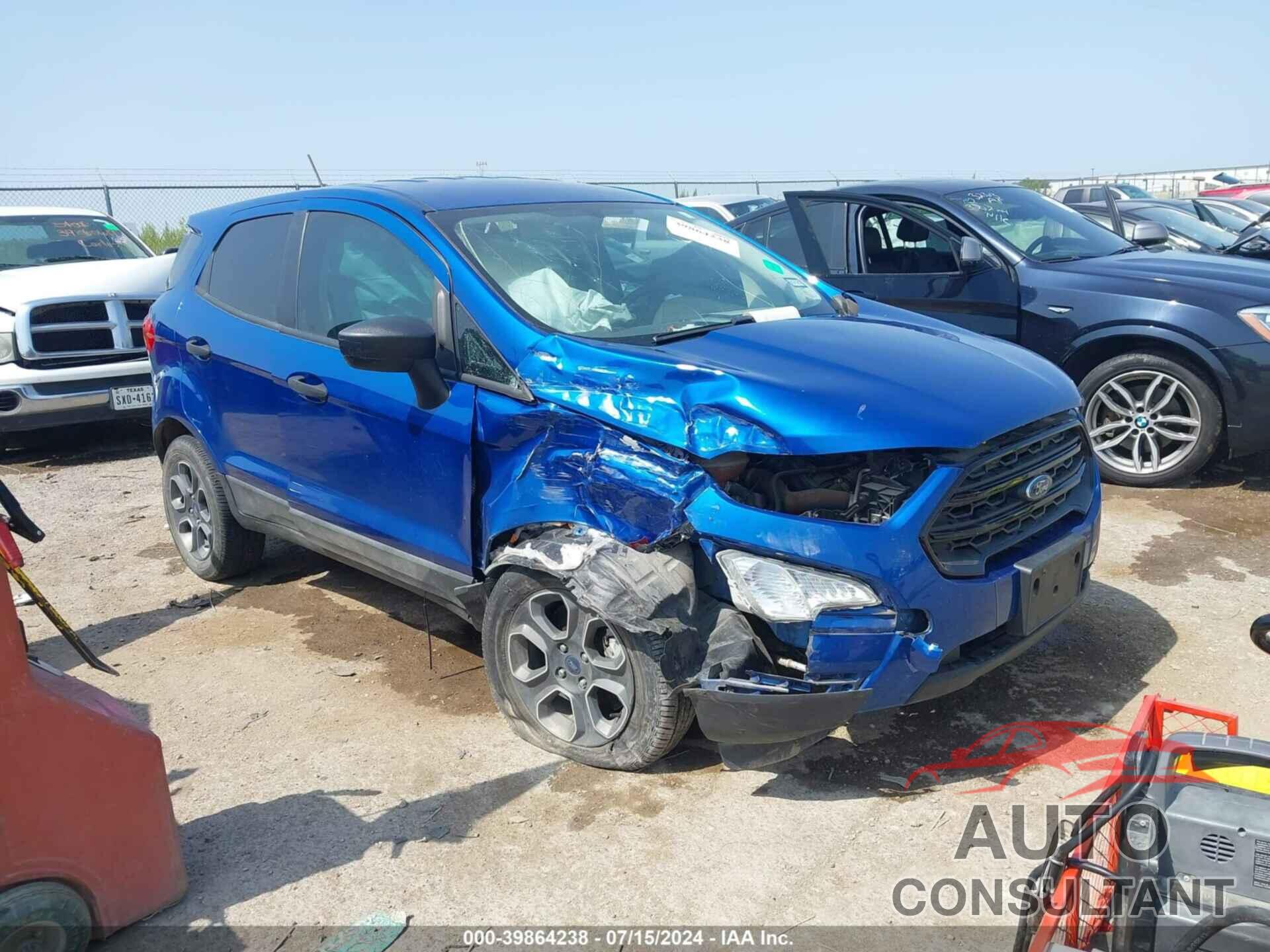 FORD ECOSPORT 2020 - MAJ3S2FE4LC322834