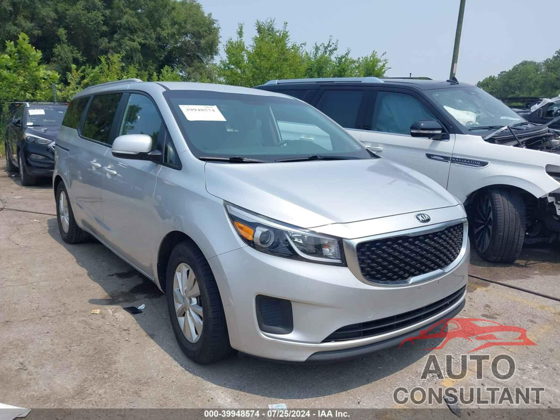 KIA SEDONA 2016 - KNDMB5C16G6112015