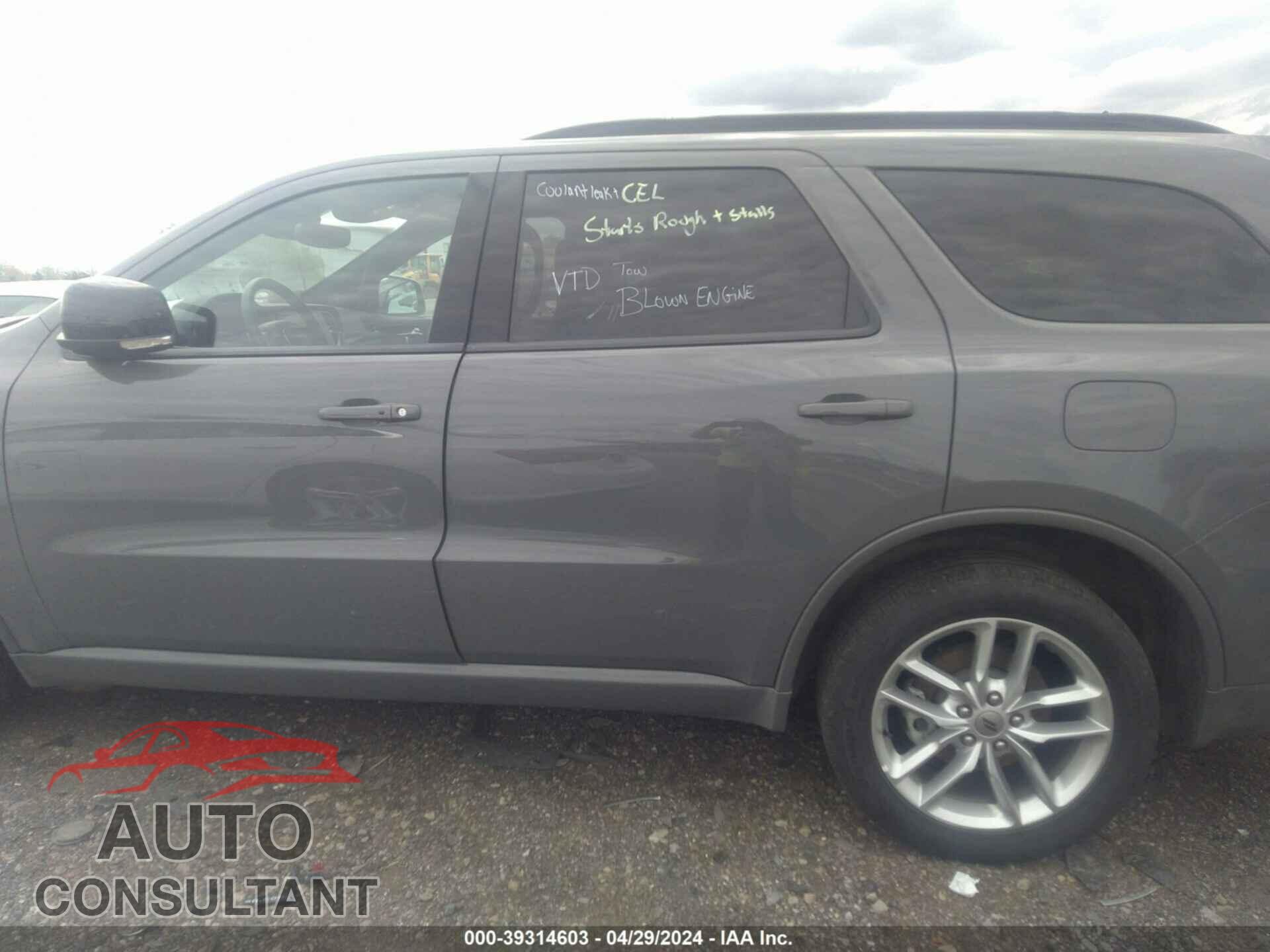 DODGE DURANGO 2023 - 1C4RDJDG8PC602937