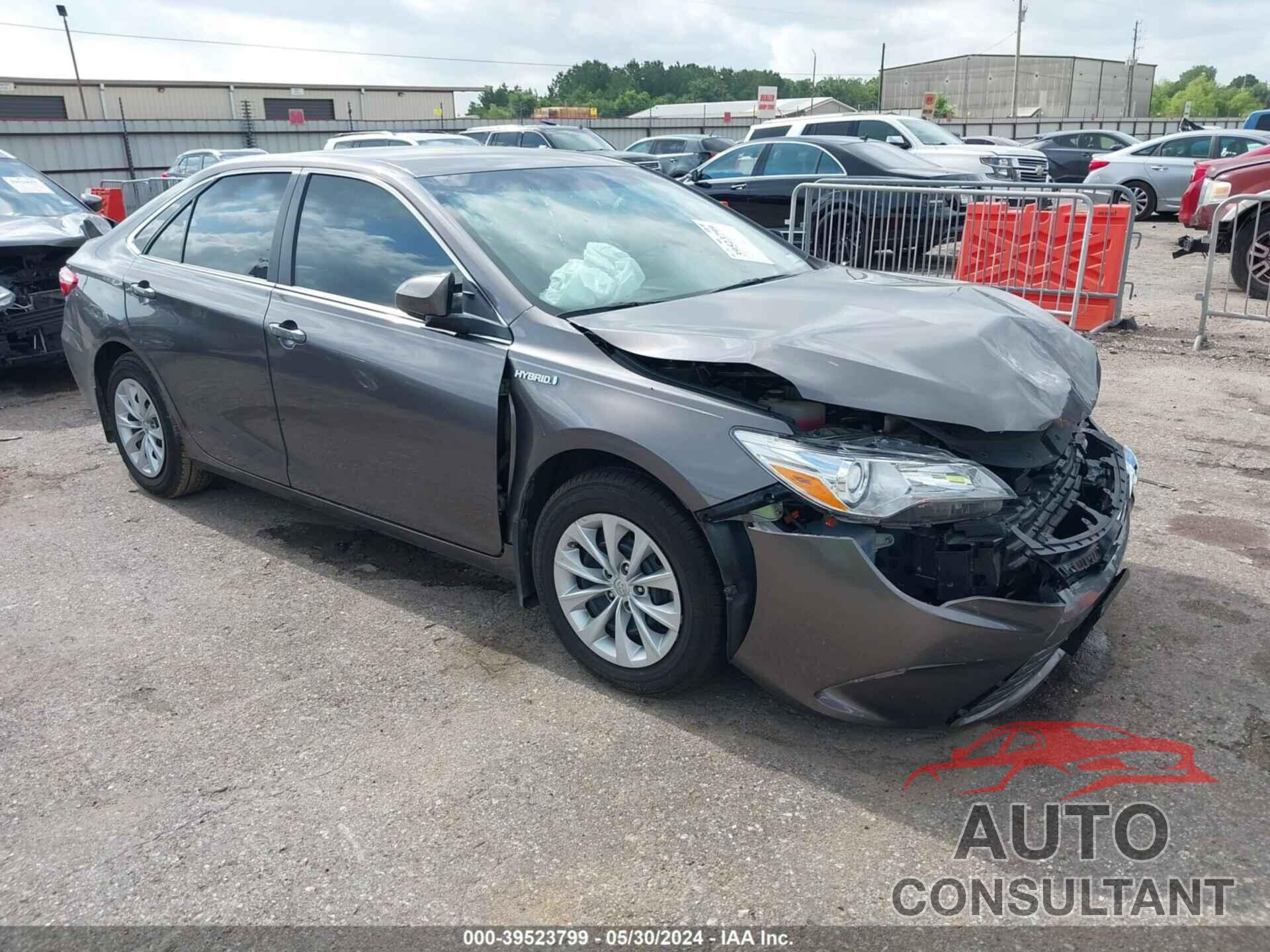 TOYOTA CAMRY HYBRID 2016 - 4T1BD1FK2GU193276