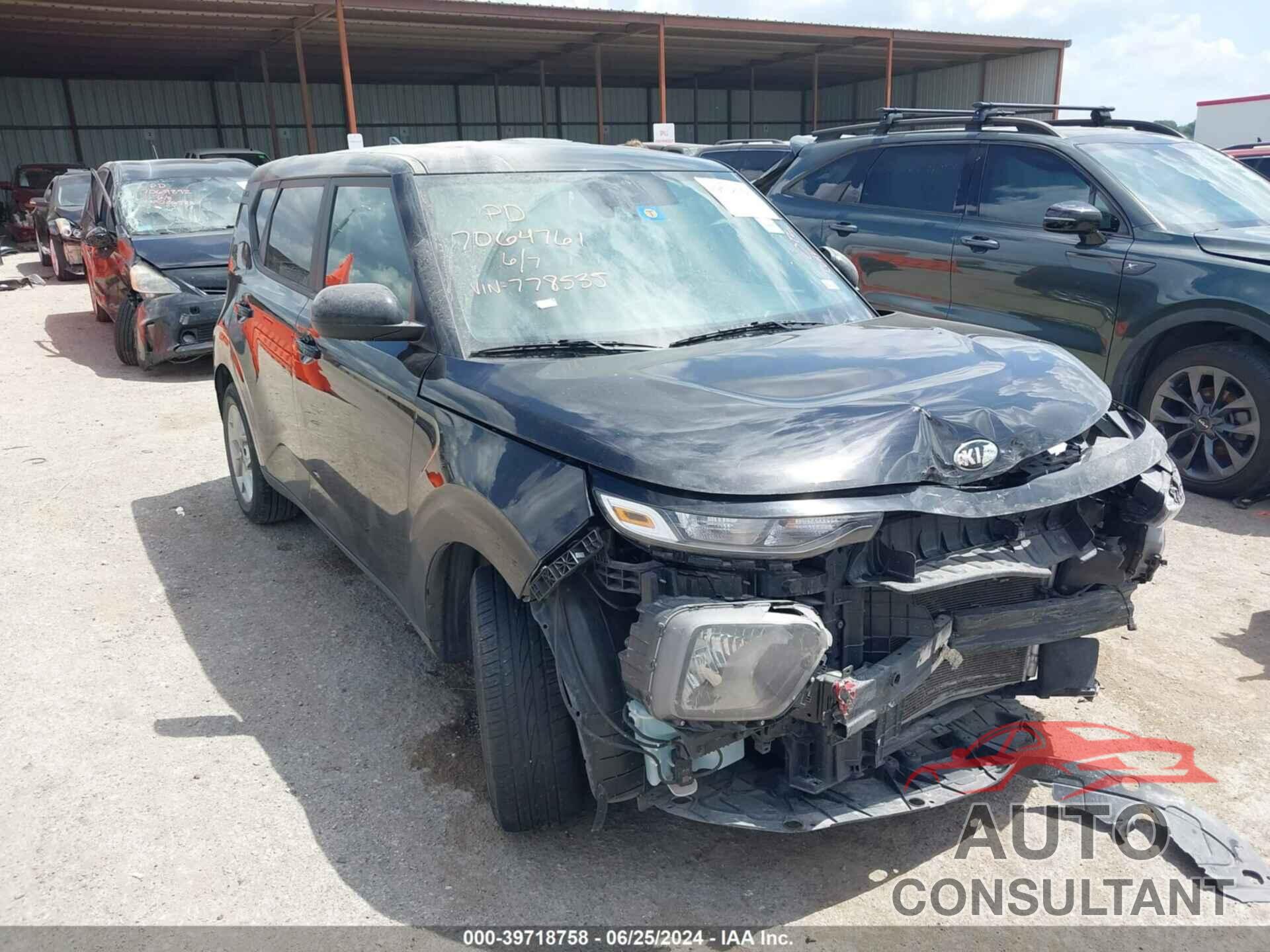 KIA SOUL 2021 - KNDJ23AU5M7778535