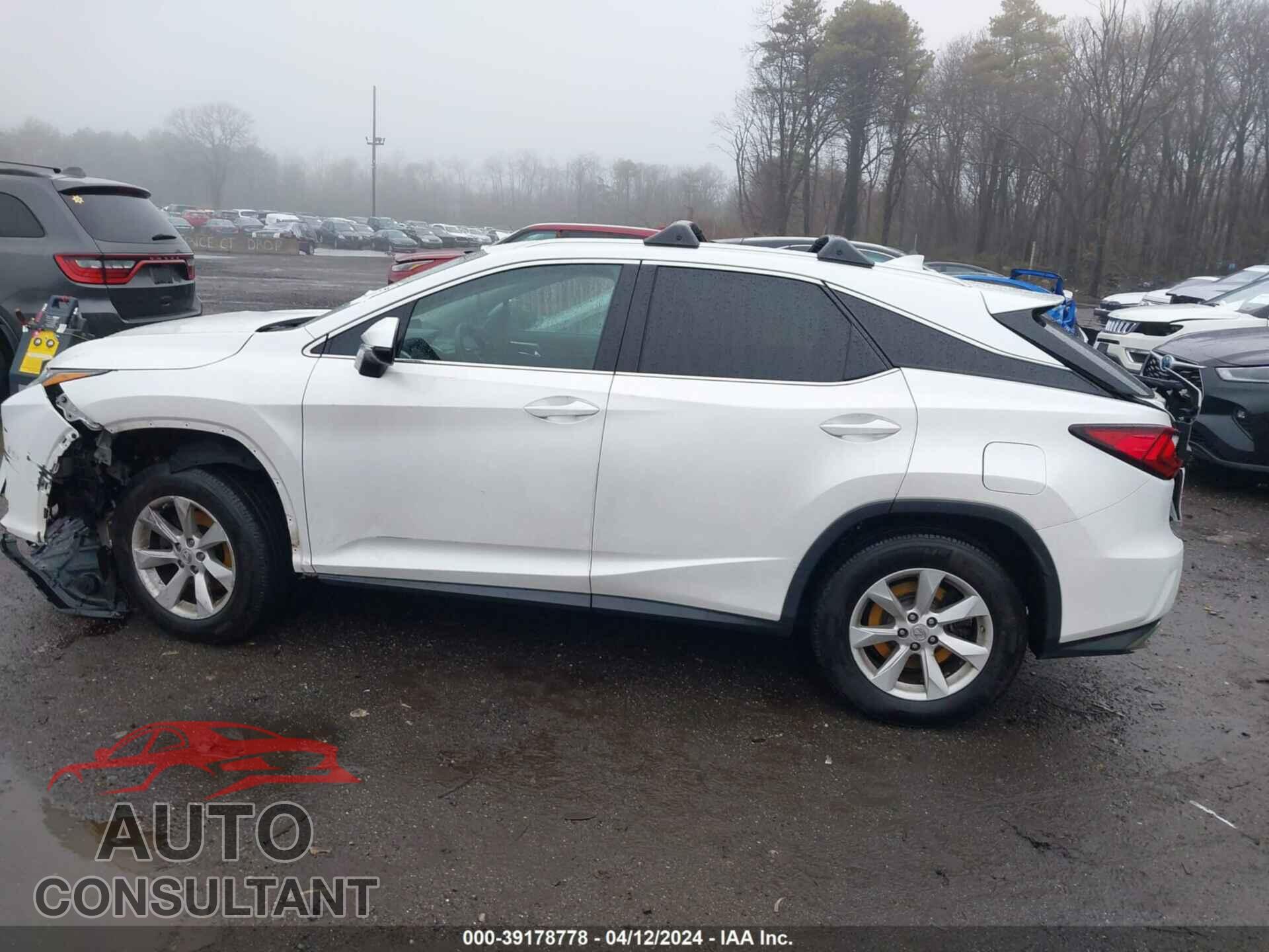 LEXUS RX 2017 - 2T2BZMCA9HC081412