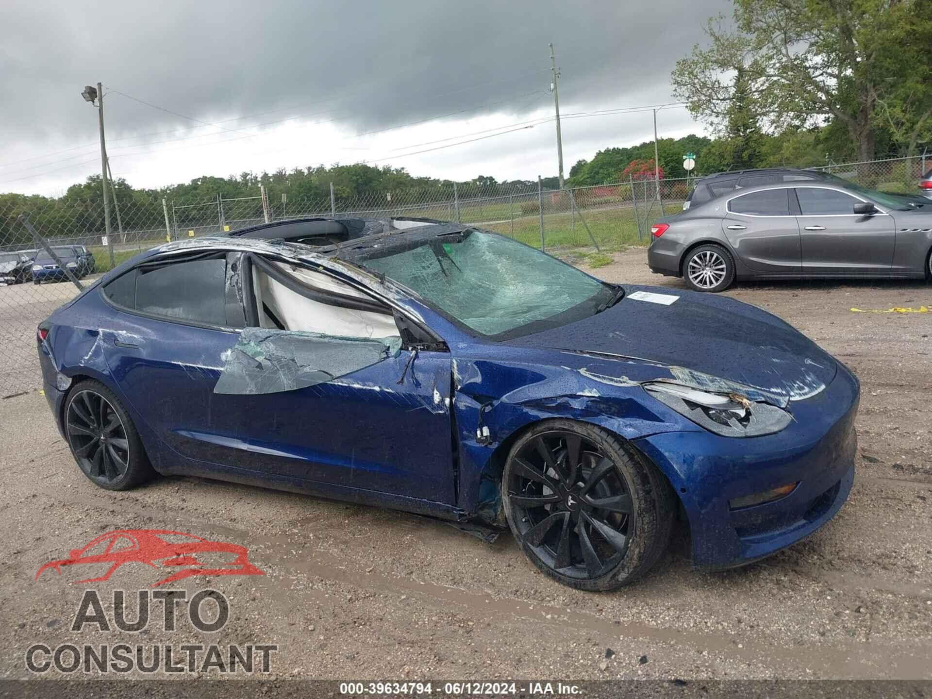 TESLA MODEL 3 2021 - 5YJ3E1EA9MF908864