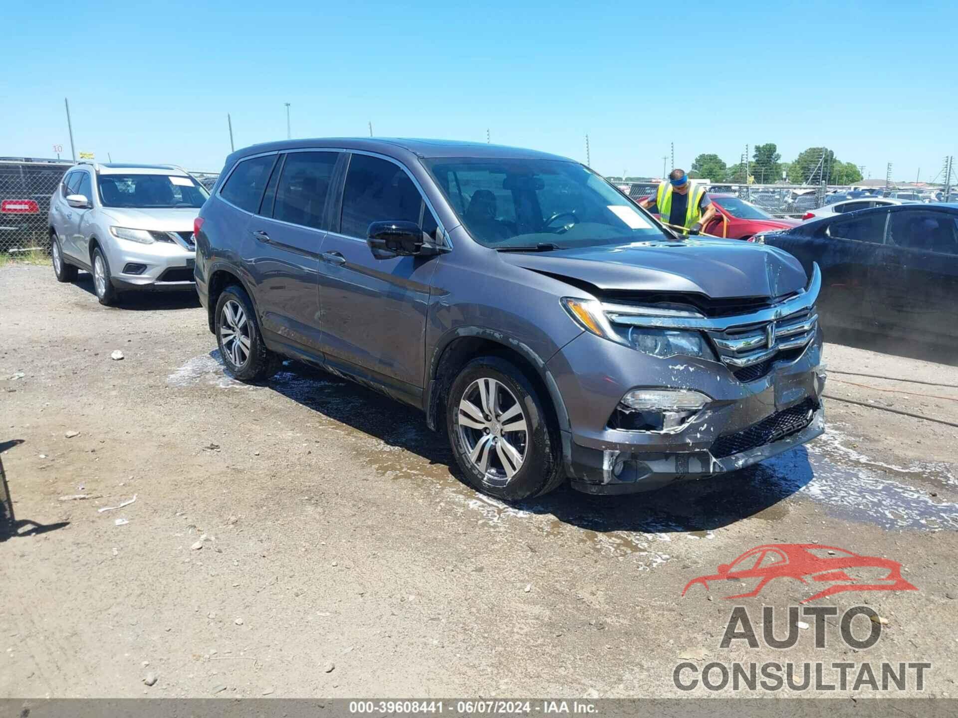 HONDA PILOT 2016 - 5FNYF5H83GB043591