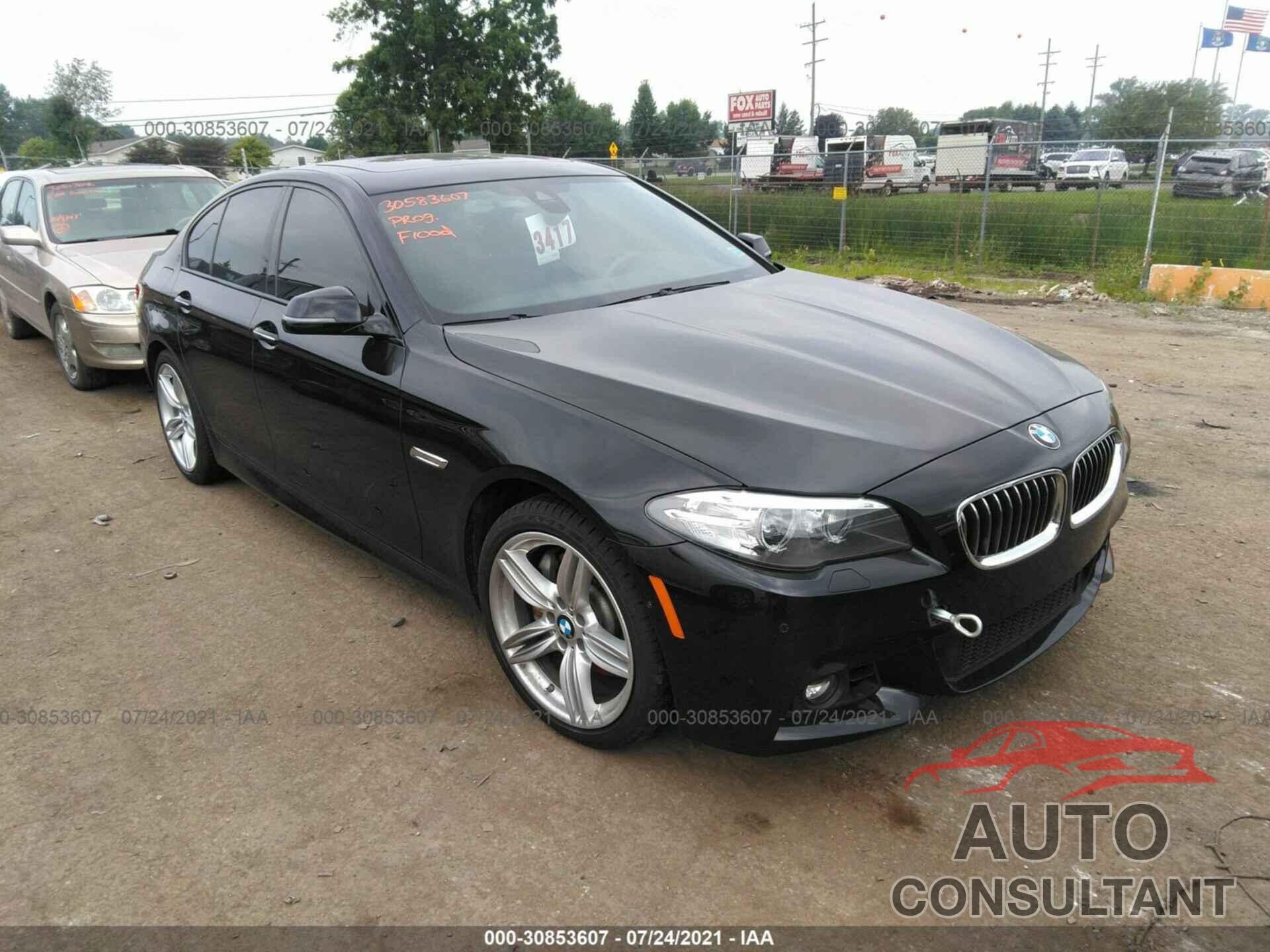 BMW 5 SERIES 2016 - WBA5B3C56GG260457