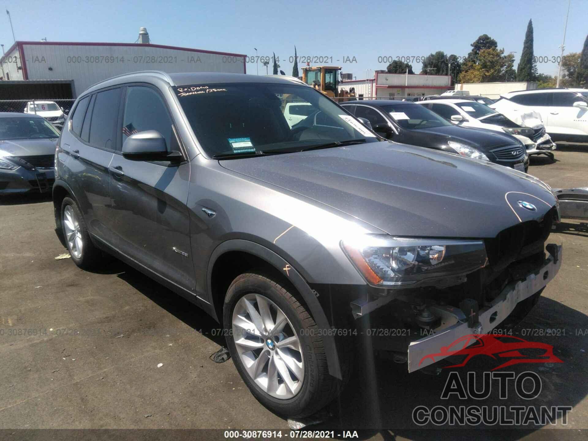 BMW X3 2017 - 5UXWX9C59H0T14130