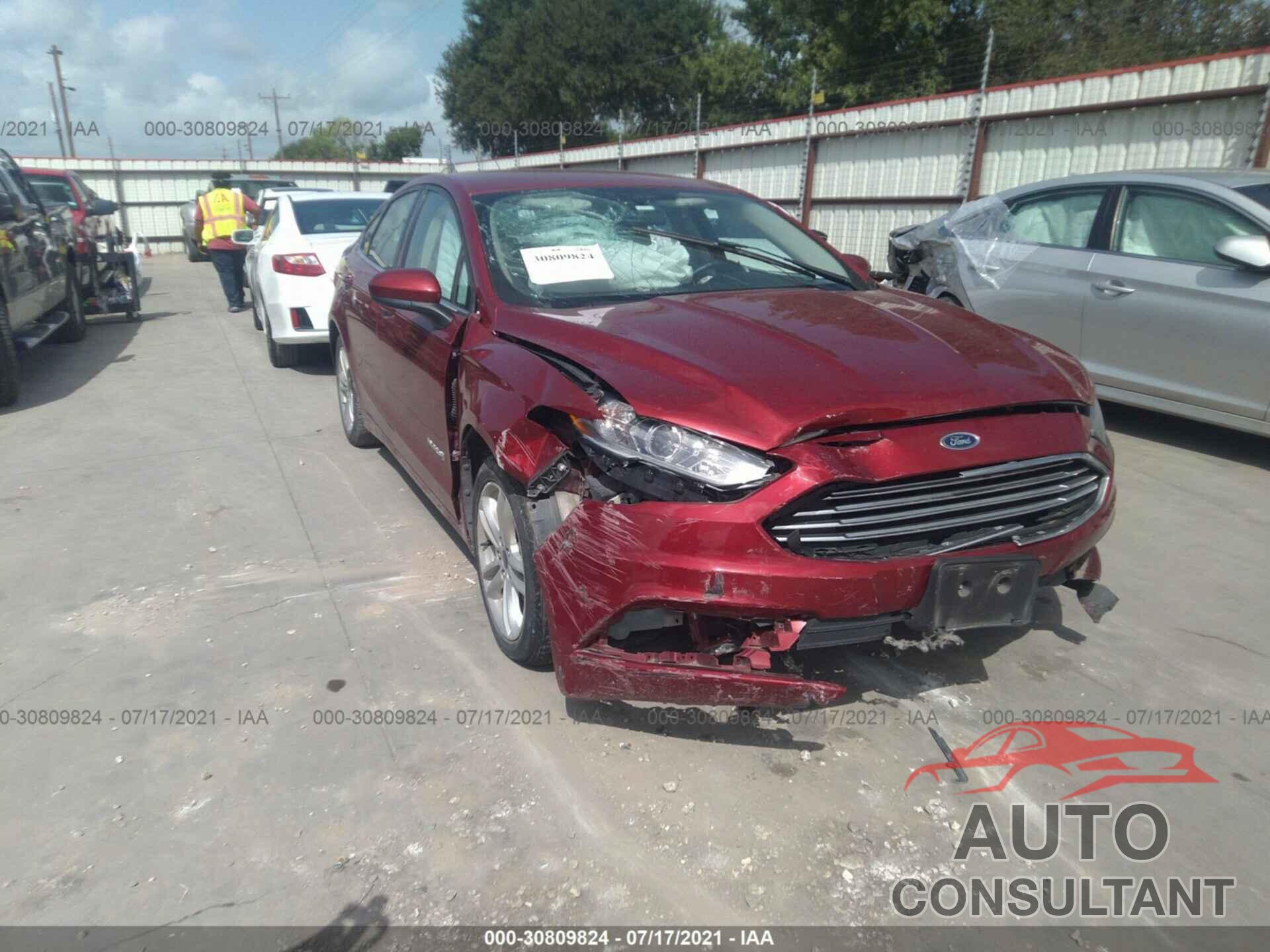 FORD FUSION HYBRID 2018 - 3FA6P0LU5JR141660