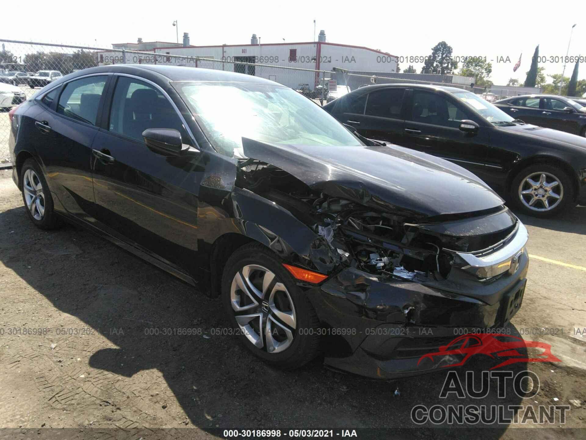 HONDA CIVIC SEDAN 2016 - 2HGFC2F53GH562529