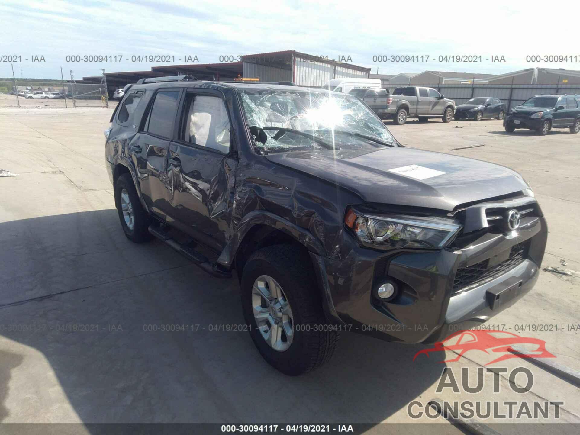 TOYOTA 4RUNNER 2020 - JTEZU5JR9L5221315