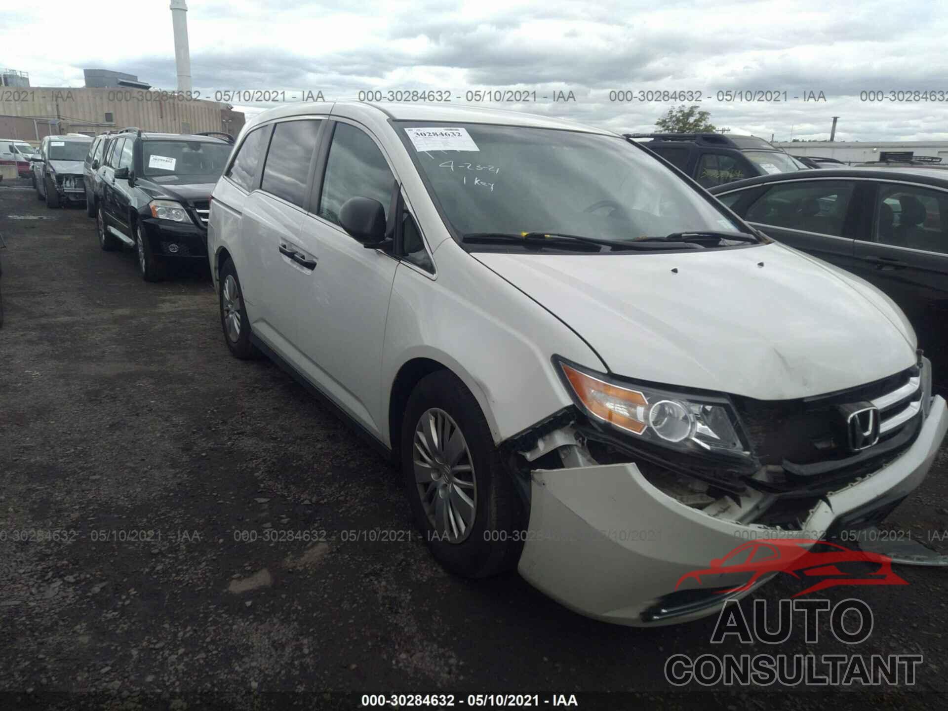 HONDA ODYSSEY 2016 - 5FNRL5H26GB043710