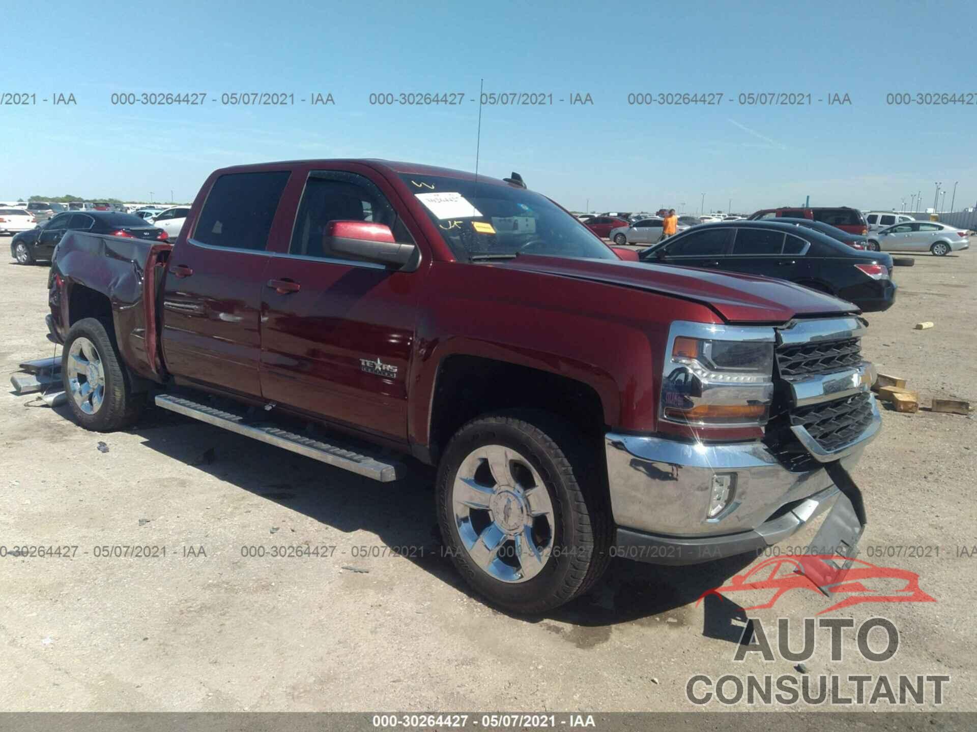 CHEVROLET SILVERADO 1500 2016 - 3GCPCREC3GG356123