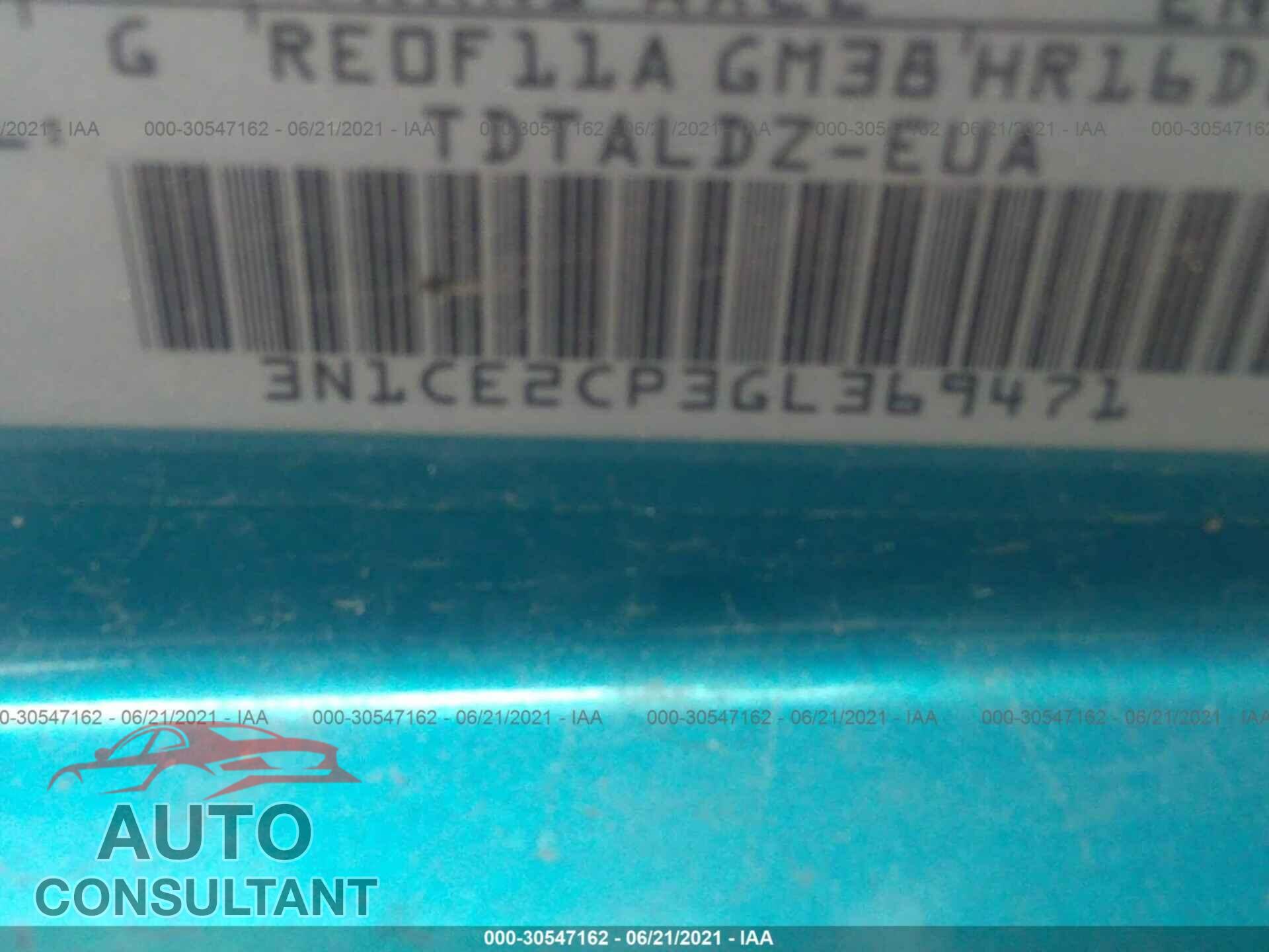 NISSAN VERSA NOTE 2016 - 3N1CE2CP3GL369471