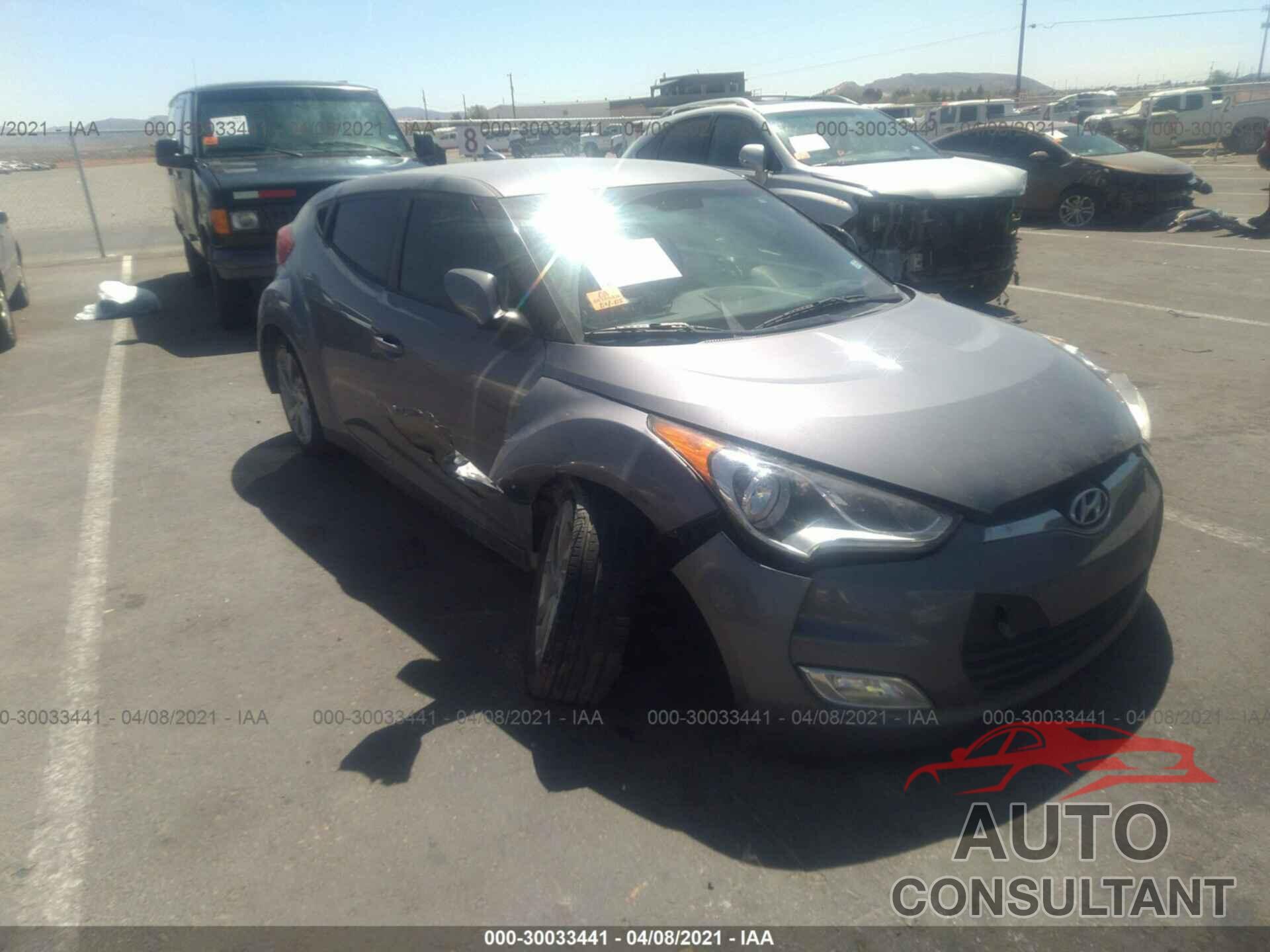 HYUNDAI VELOSTER 2017 - KMHTC6AD8HU306694