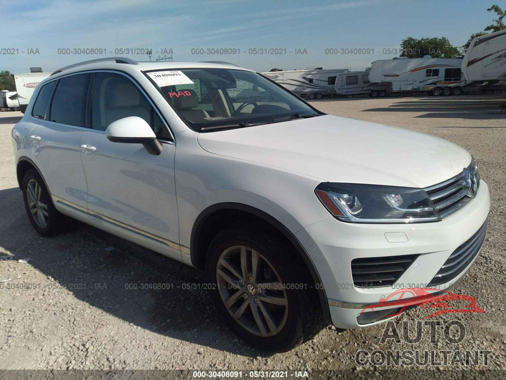 VOLKSWAGEN TOUAREG 2016 - WVGEF9BP6GD012610