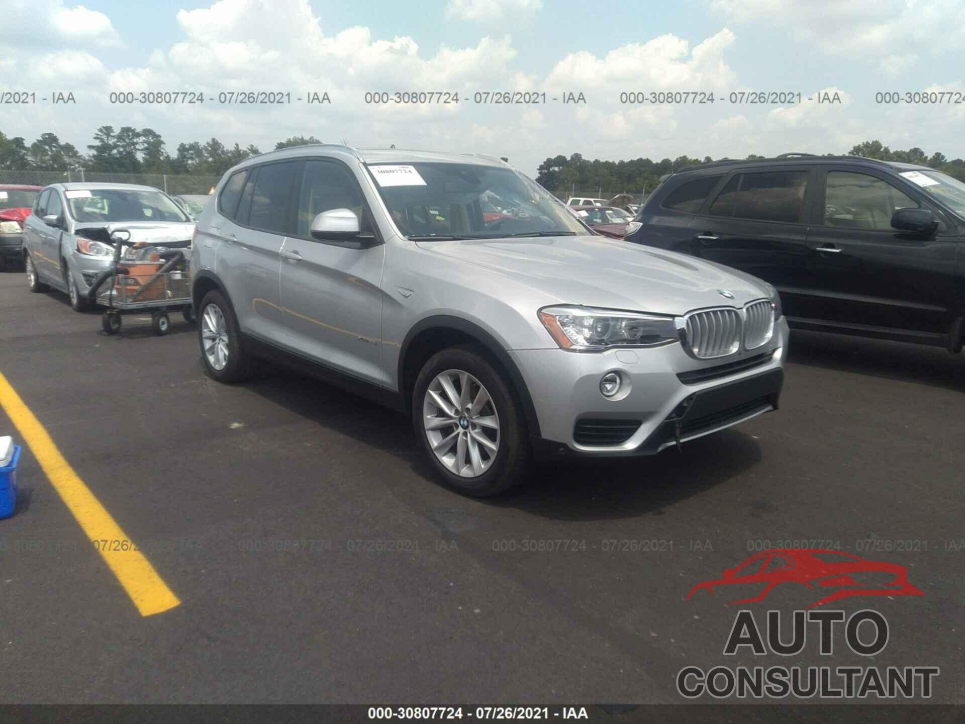 BMW X3 2017 - 5UXWX9C32H0W66979