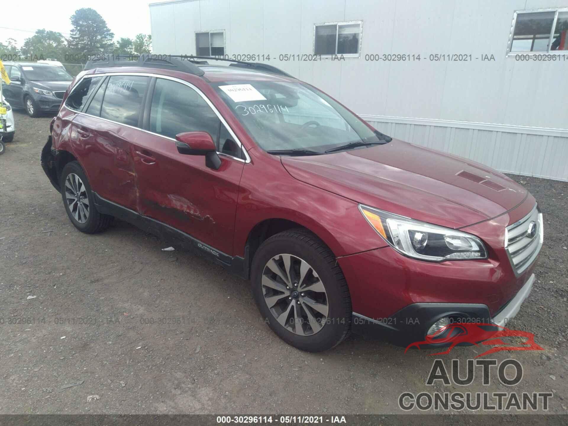 SUBARU OUTBACK 2017 - 4S4BSANCXH3303434