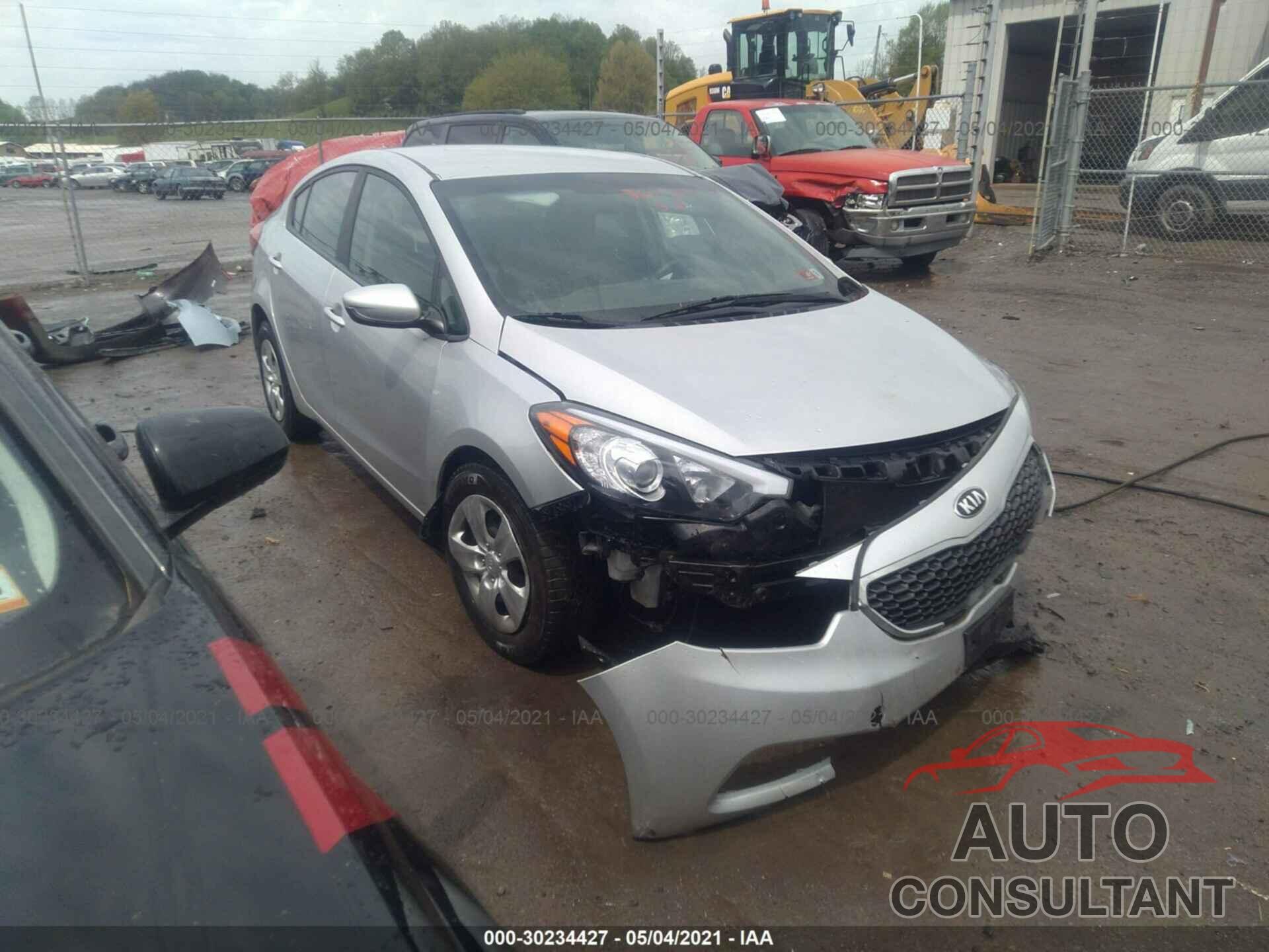KIA FORTE 2016 - KNAFK4A69G5613615