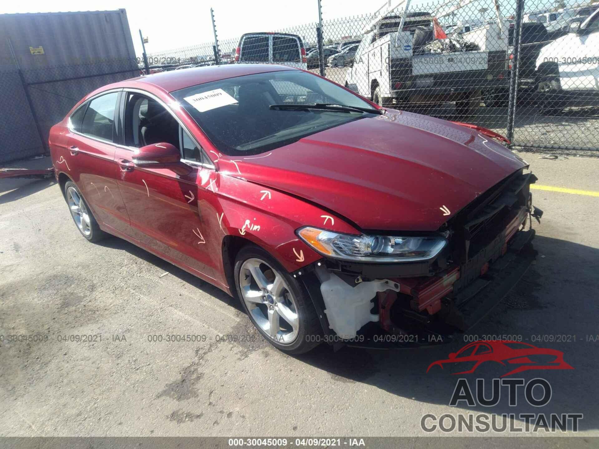 FORD FUSION 2016 - 3FA6P0H91GR215556