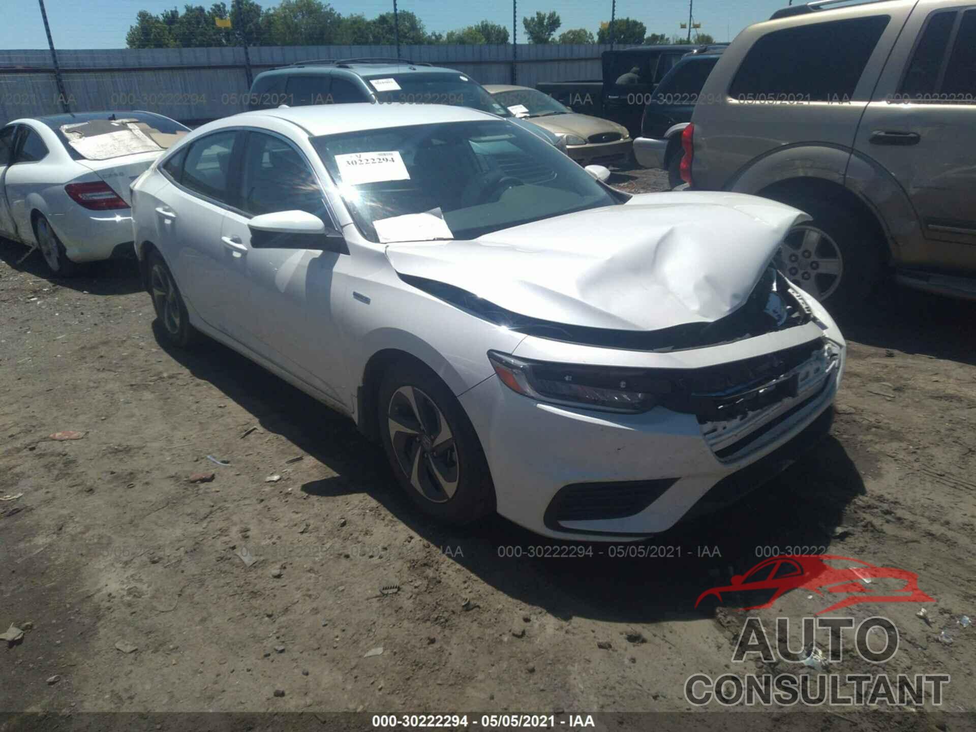 HONDA INSIGHT 2019 - 19XZE4F54KE017333