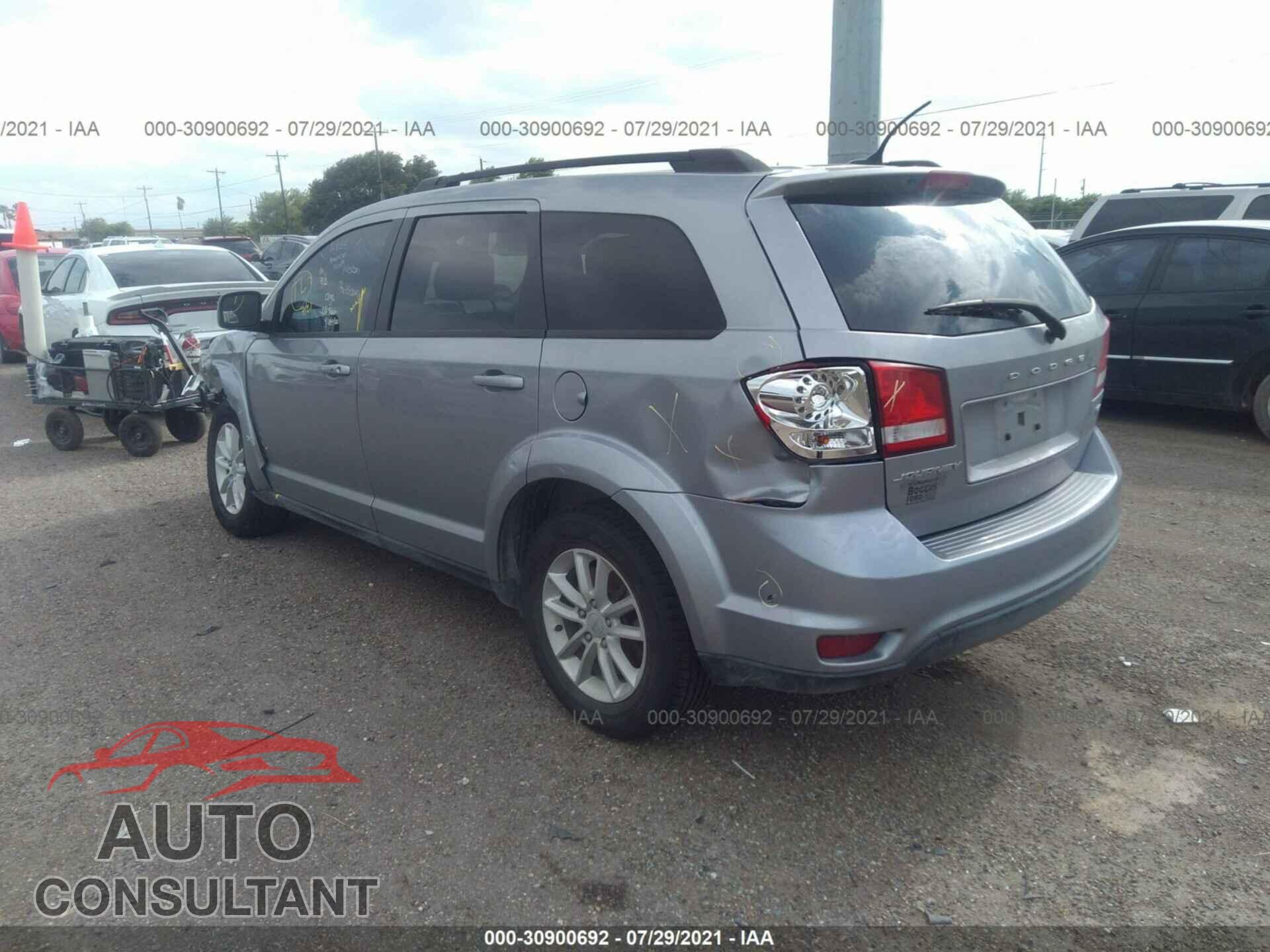 DODGE JOURNEY 2017 - 3C4PDCBB8HT566330