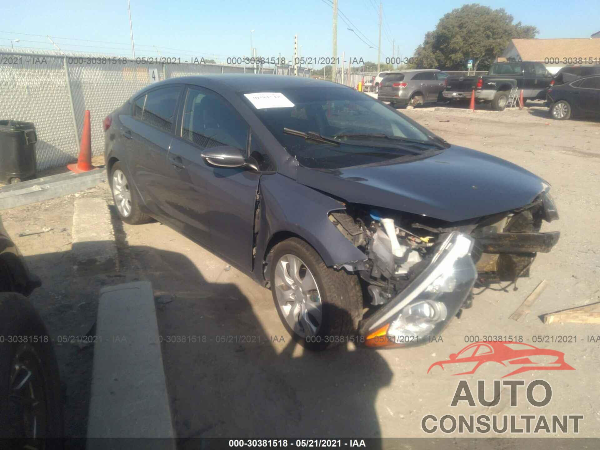 KIA FORTE 2016 - KNAFX4A69G5455276