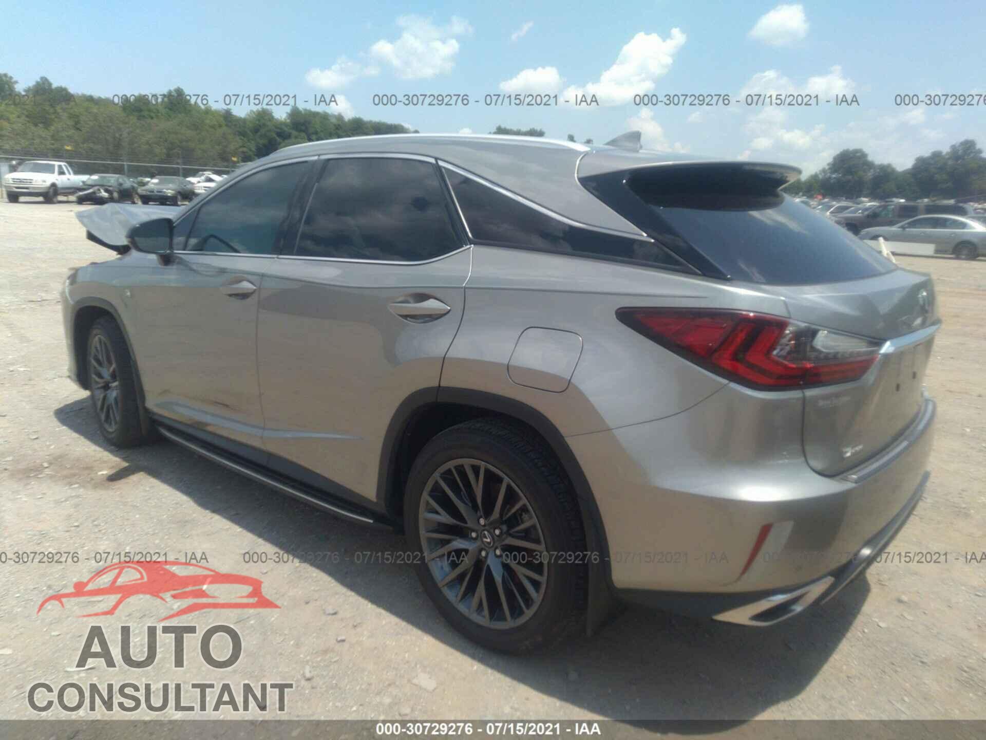LEXUS RX 2017 - 2T2BZMCA9HC054257