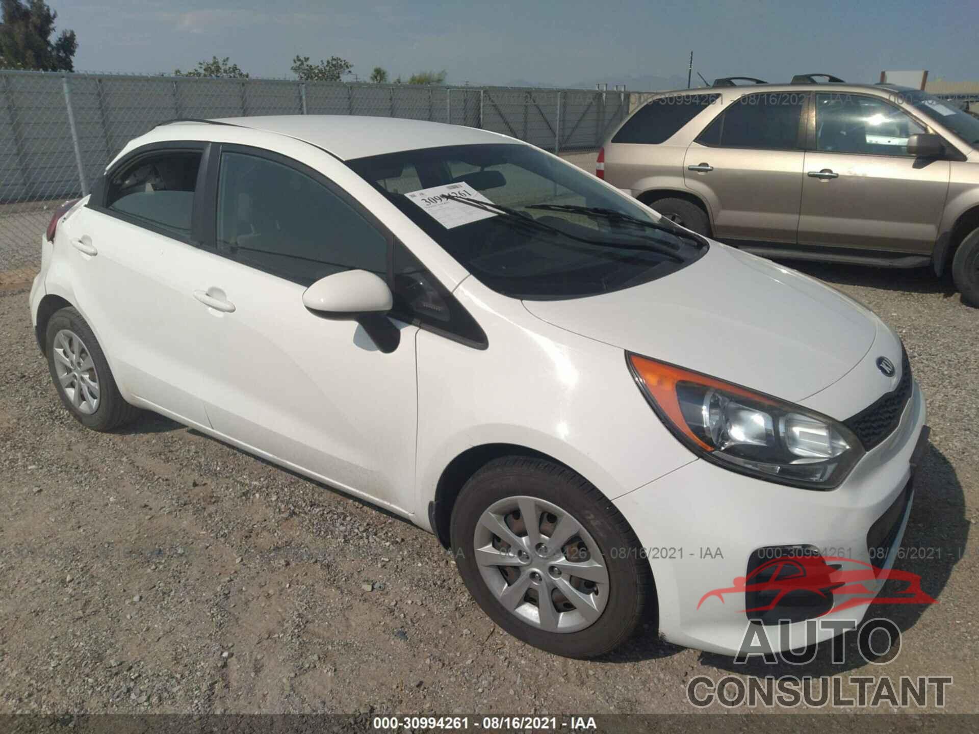 KIA RIO 2016 - KNADM5A39G6621558