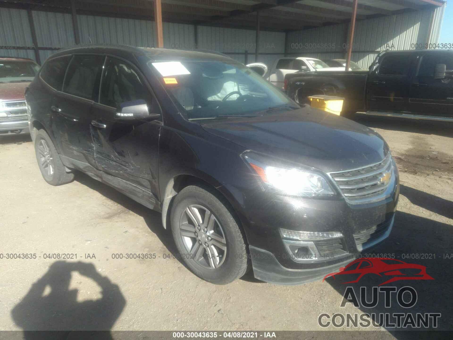 CHEVROLET TRAVERSE 2016 - 1GNKRHKD7GJ318142