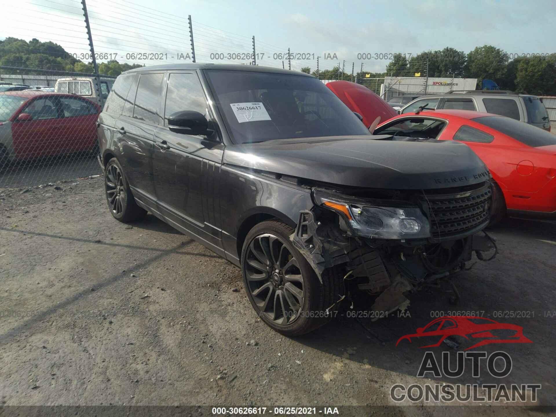 LAND ROVER RANGE ROVER 2017 - SALGS2FV6HA353008