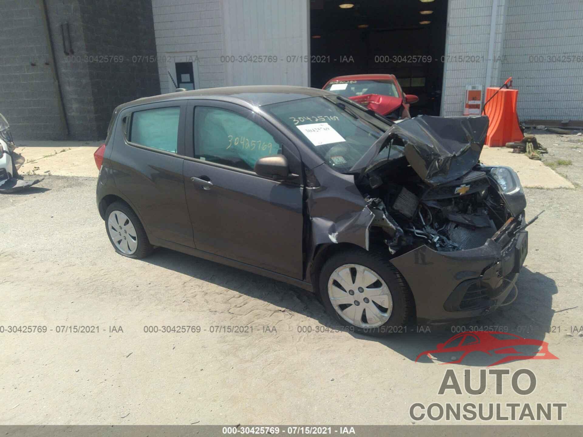 CHEVROLET SPARK 2016 - KL8CB6SA8GC581393