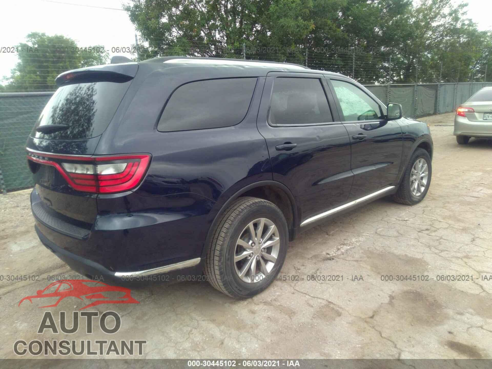 DODGE DURANGO 2017 - 1C4RDHAG1HC921174