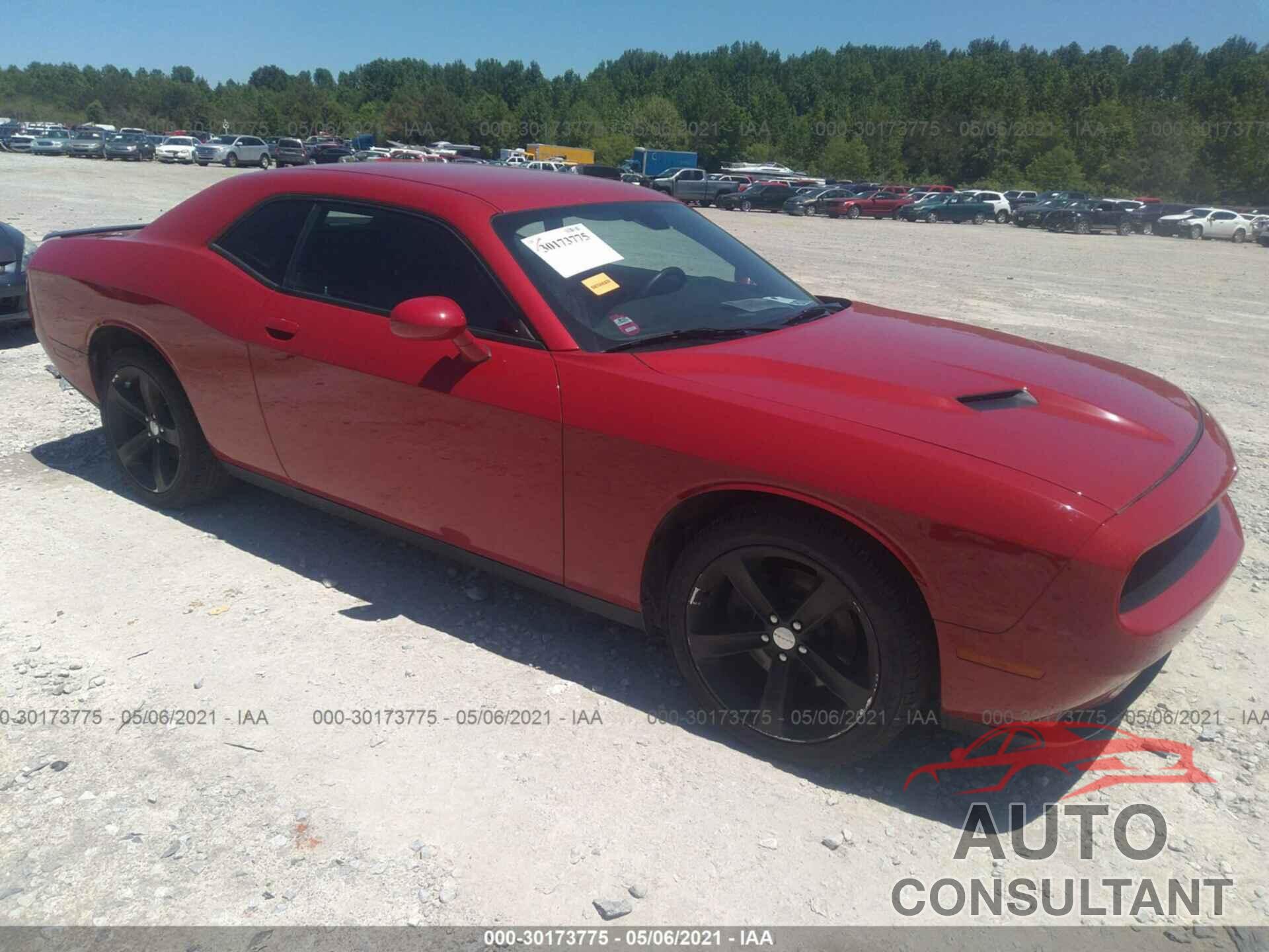 DODGE CHALLENGER 2016 - 2C3CDZAG3GH345826
