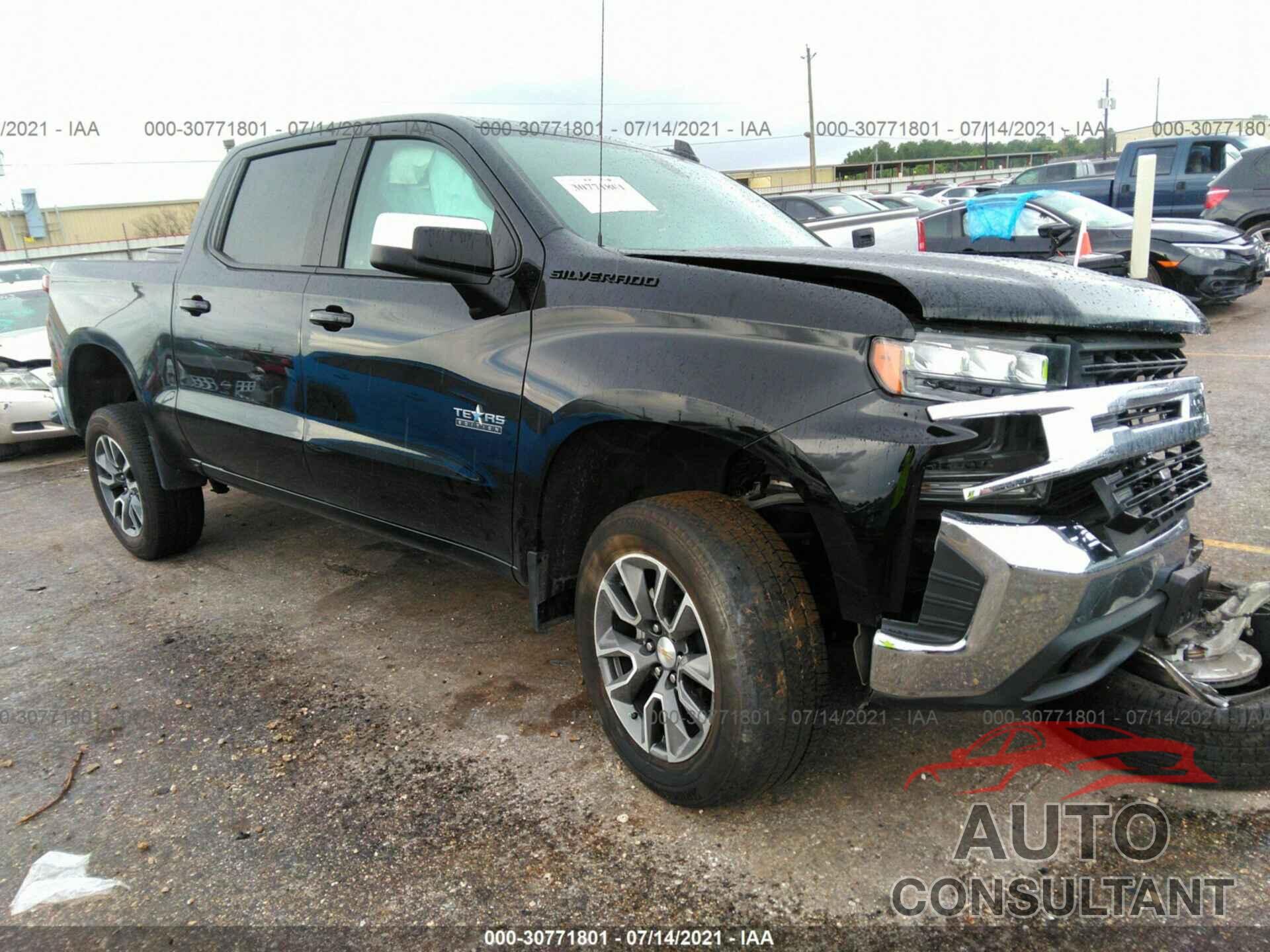 CHEVROLET SILVERADO 1500 2020 - 3GCPWCED0LG432811