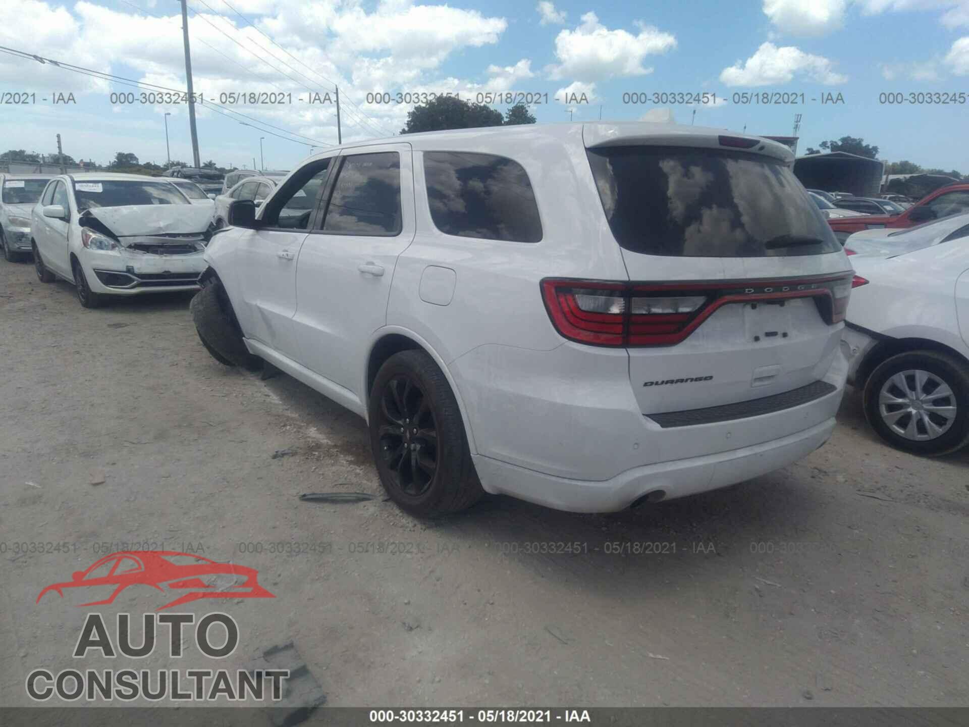 DODGE DURANGO 2019 - 1C4RDHAG9KC847767