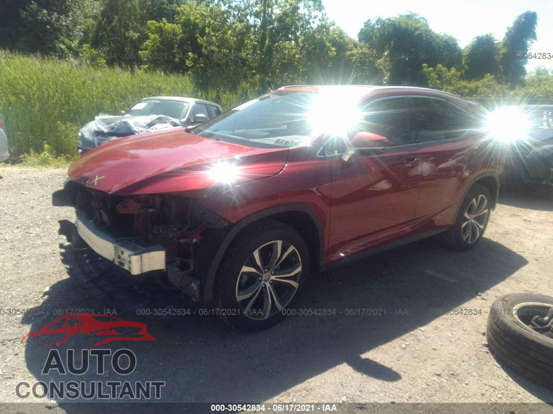LEXUS RX 2017 - 2T2BZMCA3HC110435