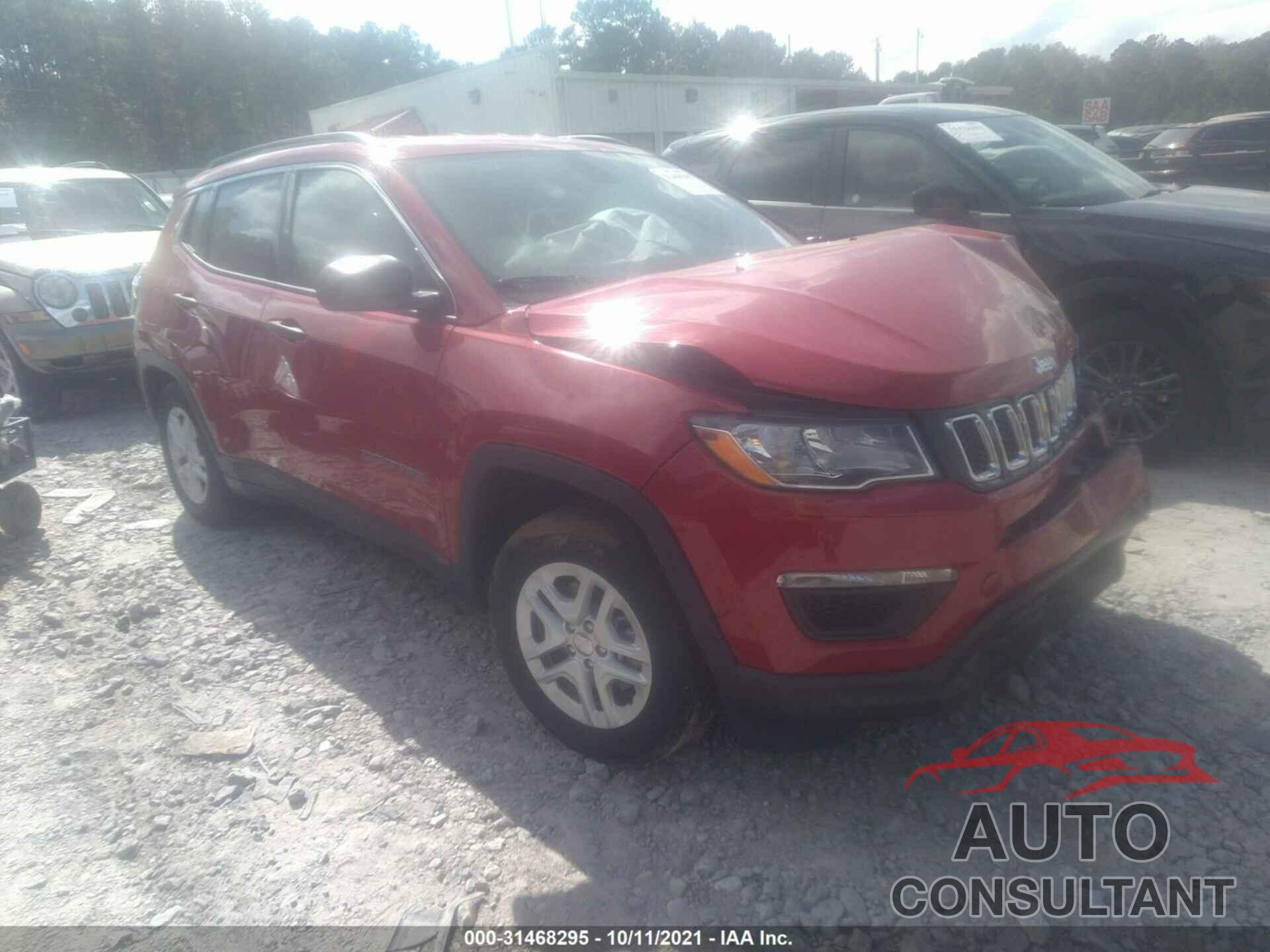 JEEP COMPASS 2019 - 3C4NJCAB4KT727247