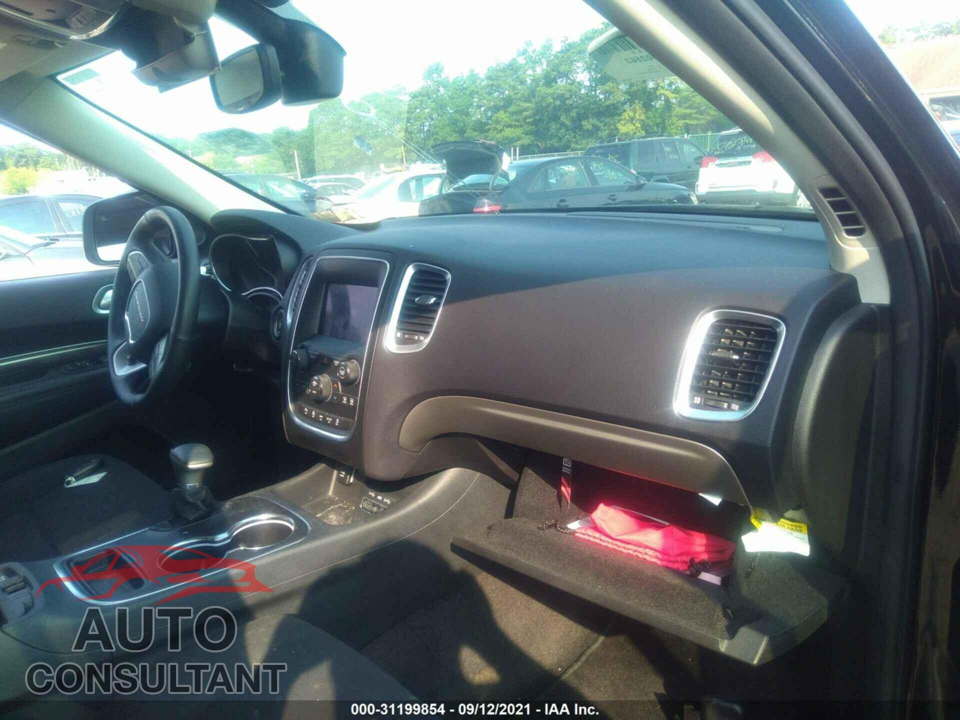 DODGE DURANGO 2019 - 1C4RDJAG9KC599642