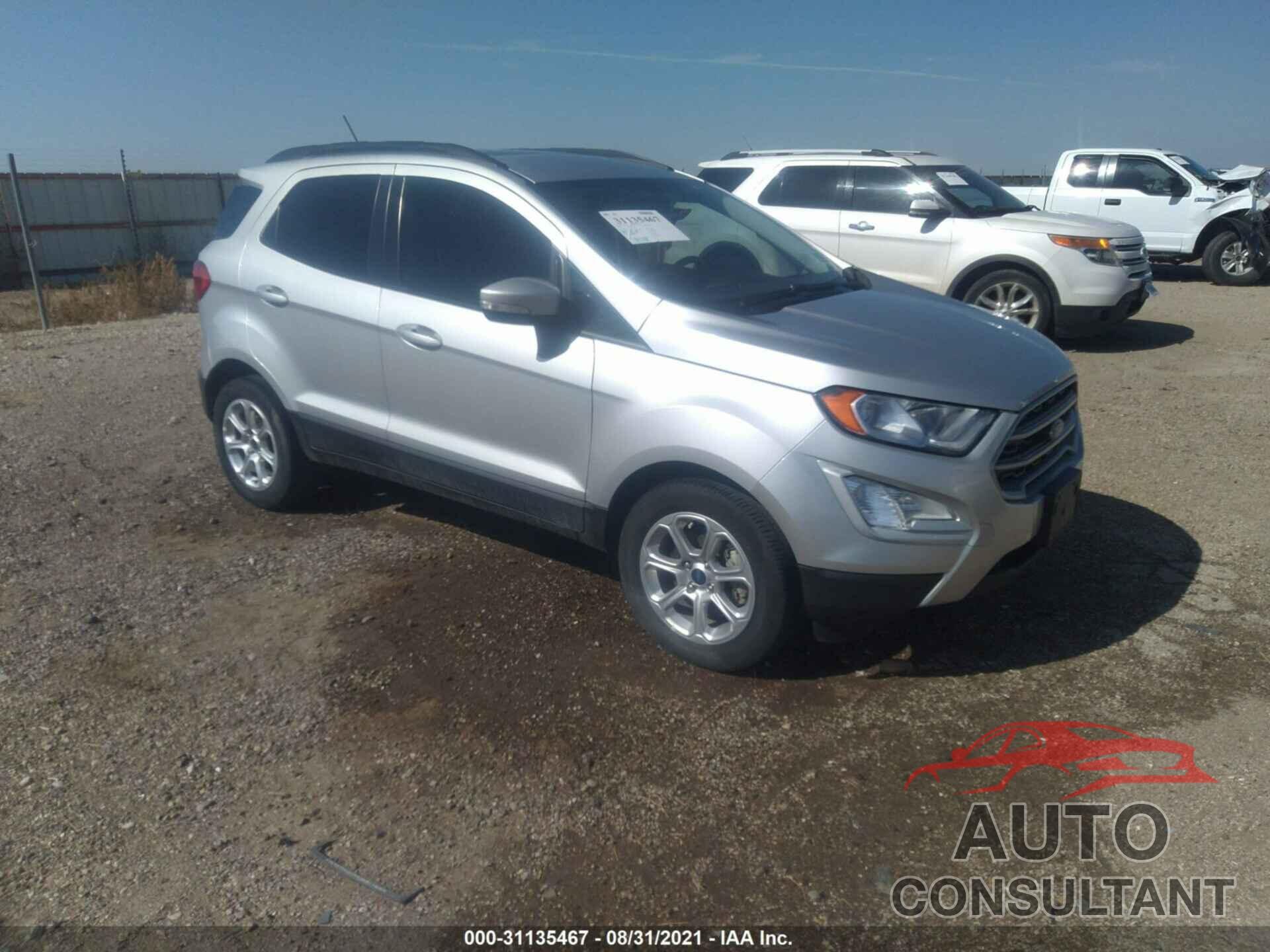 FORD ECOSPORT 2020 - MAJ3S2GE2LC318022