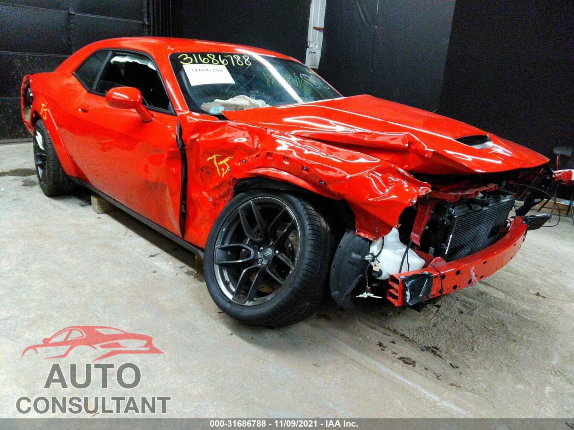 DODGE CHALLENGER 2019 - 2C3CDZFJ2KH625413