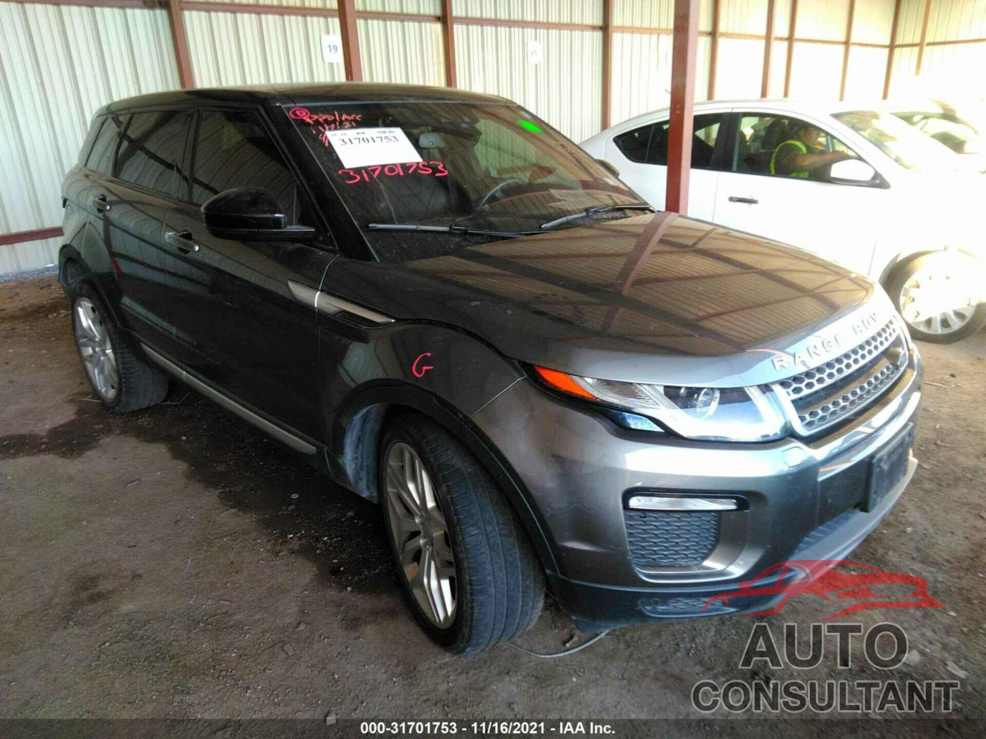 LAND ROVER RANGE ROVER EVOQUE 2017 - SALVR2BG3HH251814