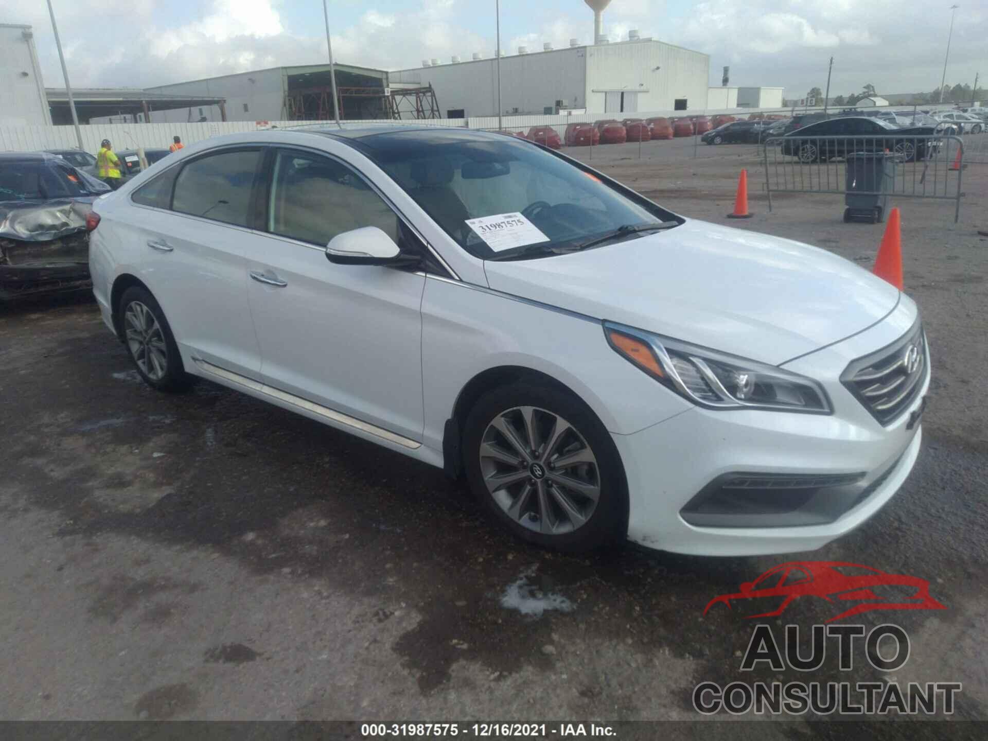 HYUNDAI SONATA 2016 - 5NPE34AF1GH334946