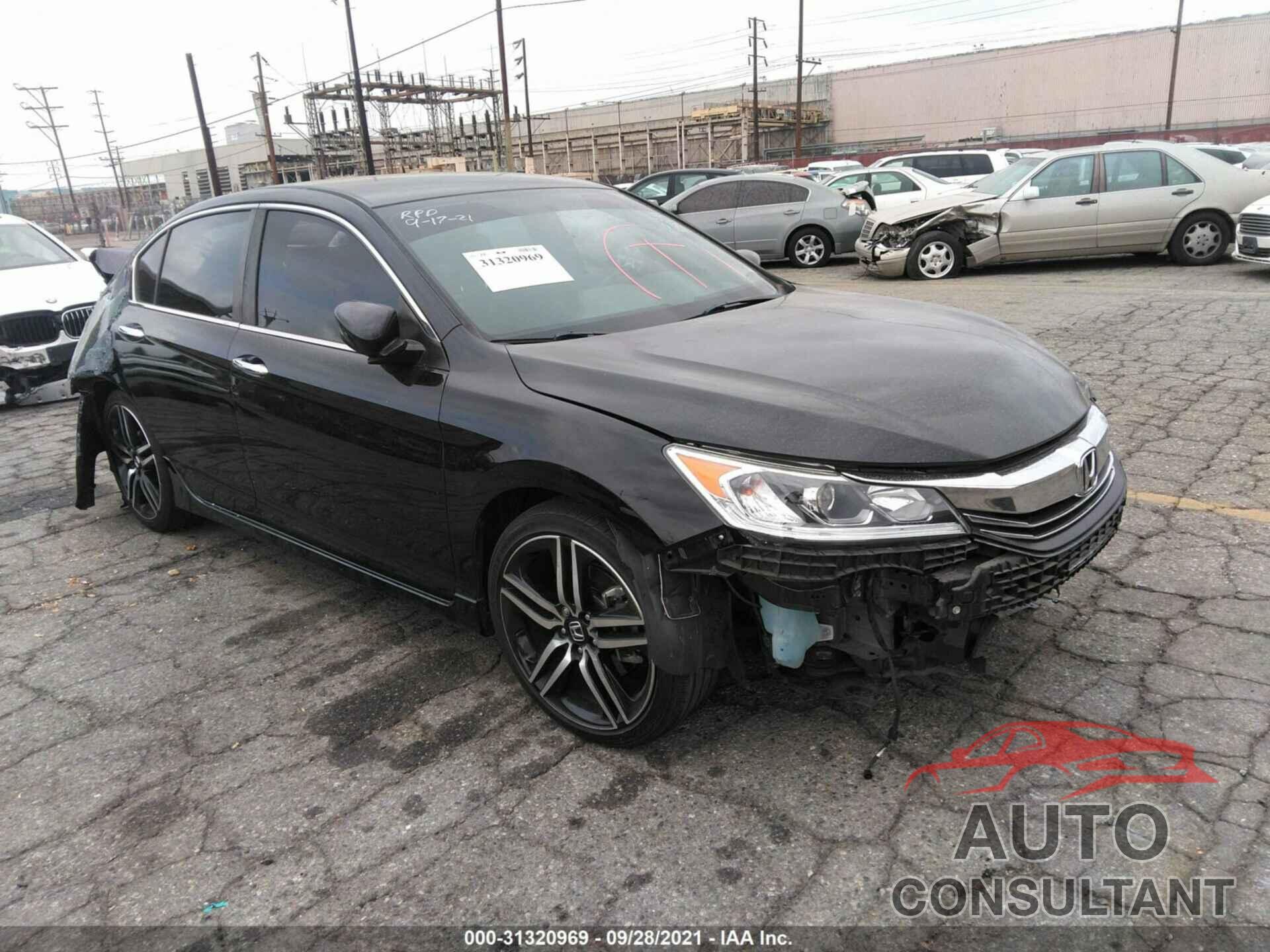 HONDA ACCORD SEDAN 2017 - 1HGCR2F53HA273684