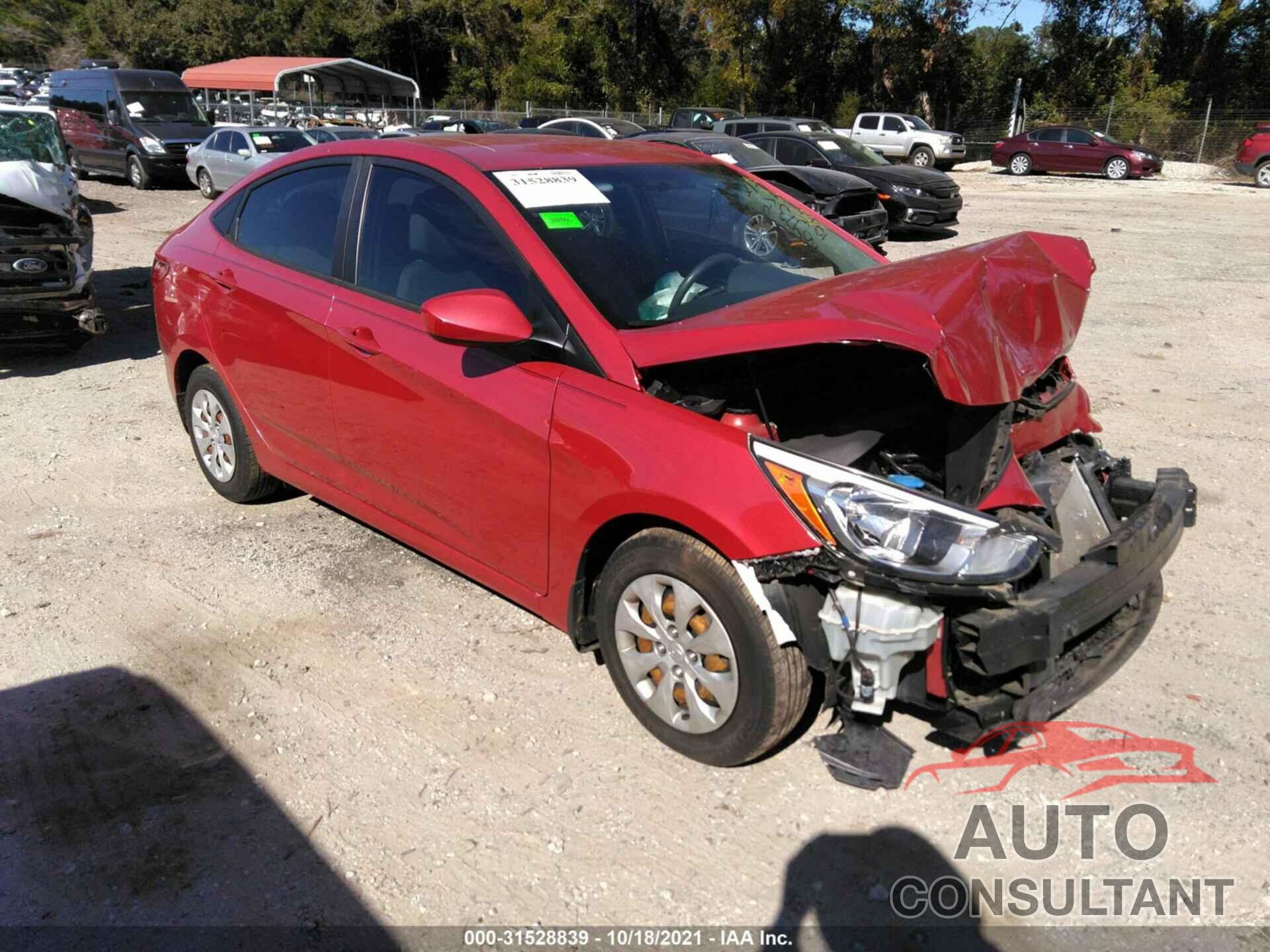 HYUNDAI ACCENT 2016 - KMHCT4AE0GU136973