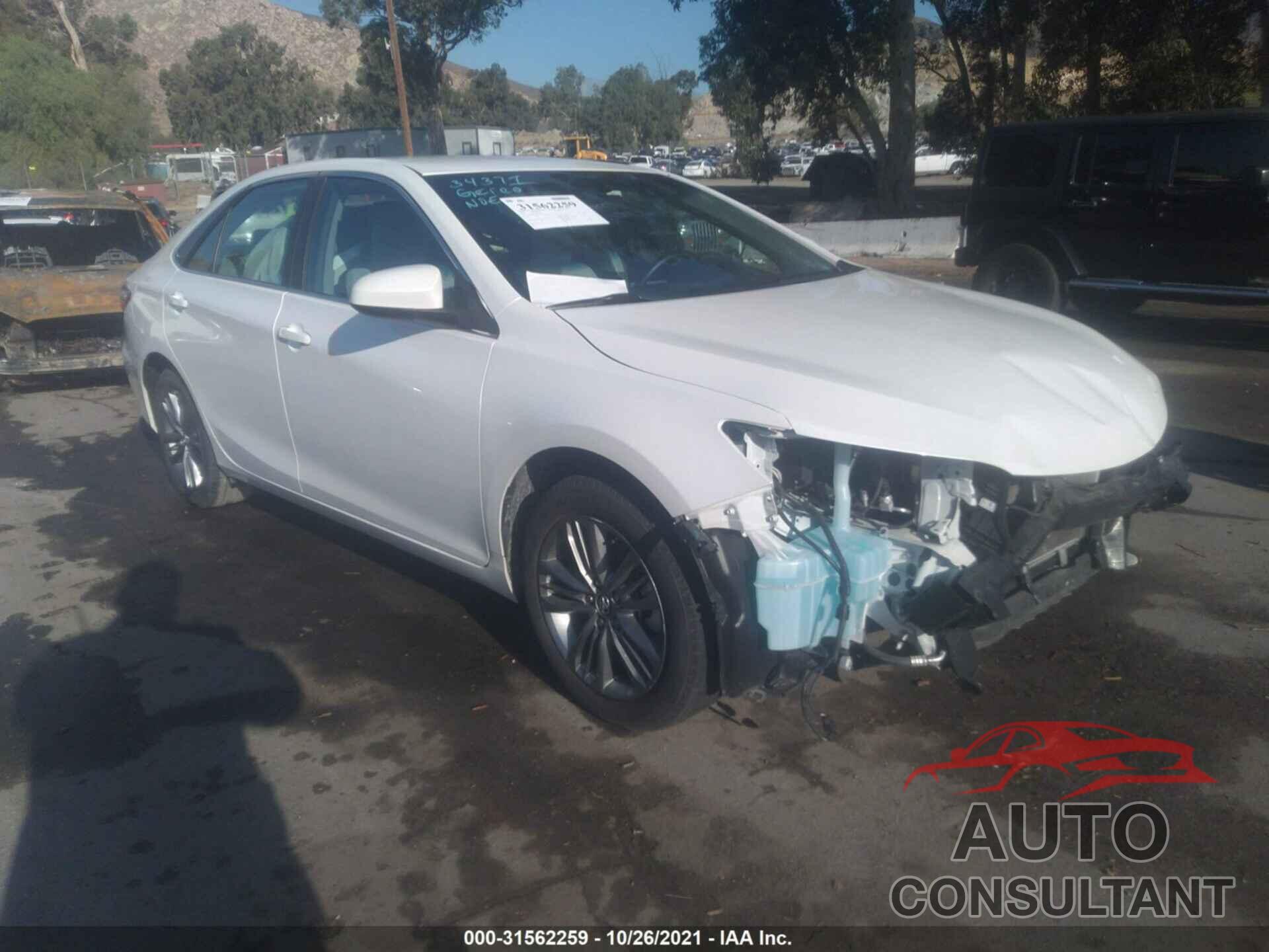 TOYOTA CAMRY 2017 - 4T1BF1FK3HU441479