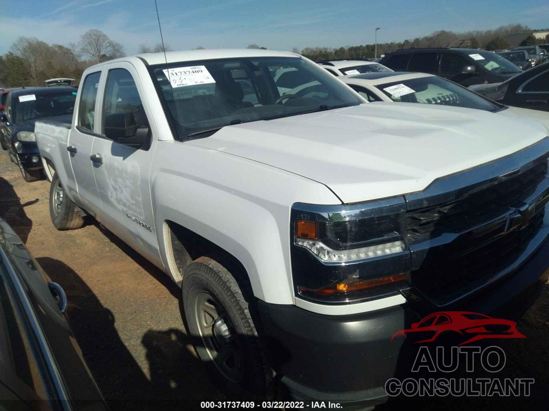 CHEVROLET SILVERADO 1500 2018 - 1GCVKNEH3JZ286449