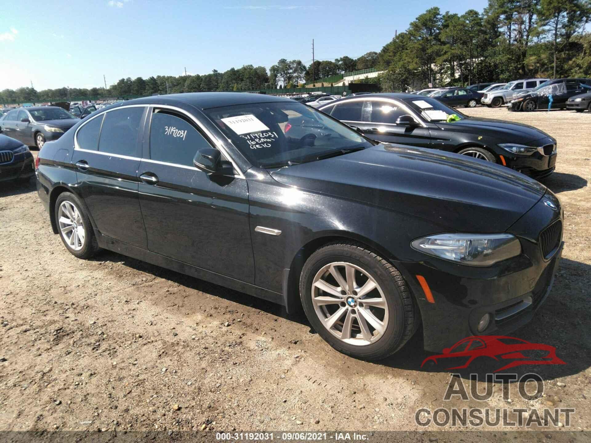 BMW 5 SERIES 2016 - WBA5A7C51GG144321