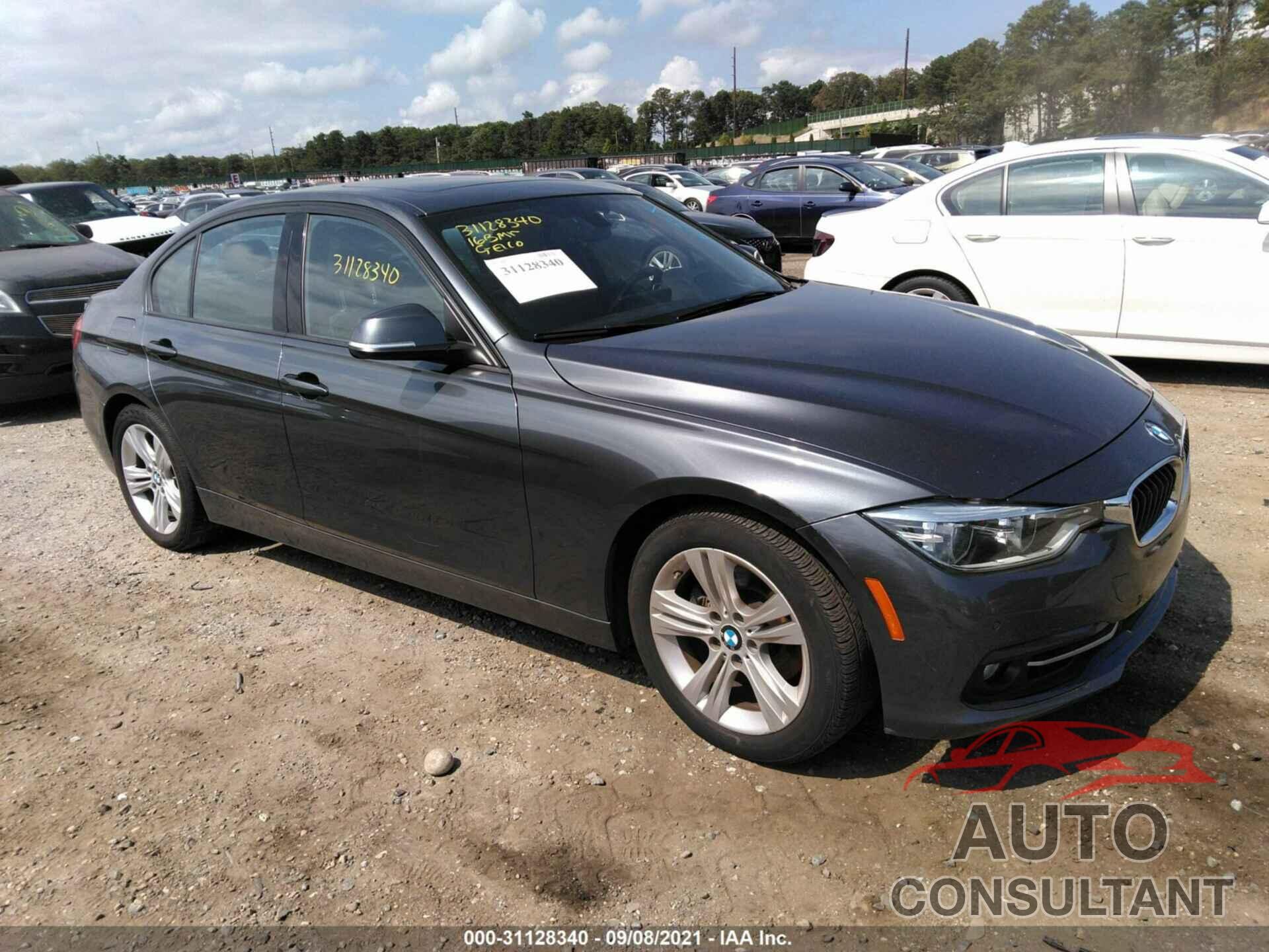 BMW 3 SERIES 2016 - WBA8E3G53GNT79268