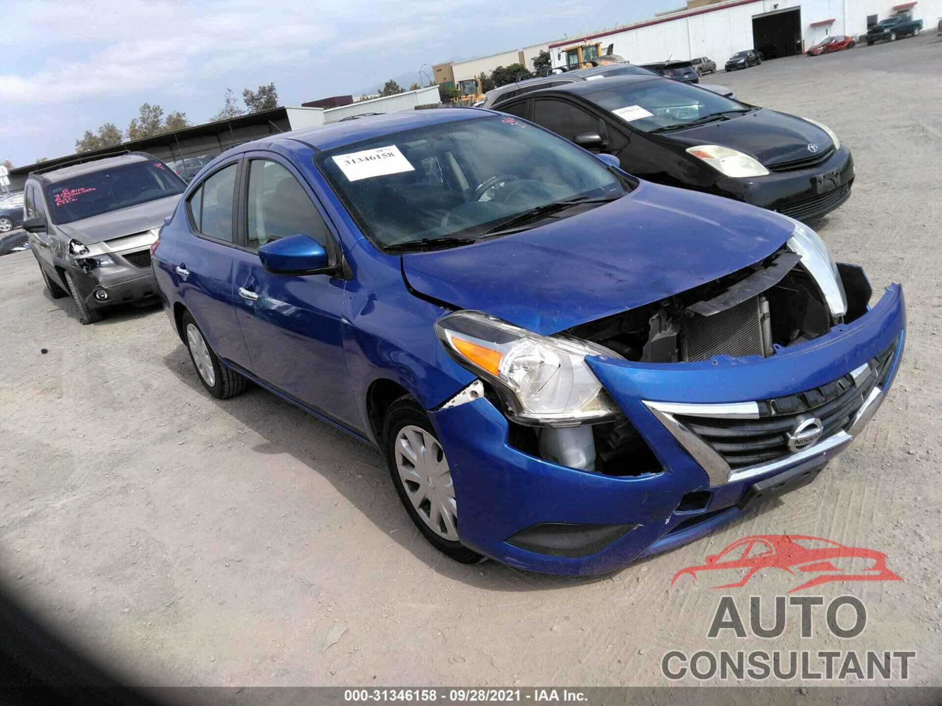 NISSAN VERSA 2016 - 3N1CN7AP8GL832785
